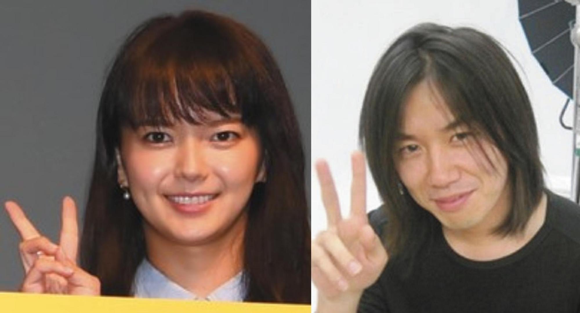 多部未華子(左)已與交往三年的時尚攝影師熊田貴樹(右)結婚。(翻攝自headlines.yahoo.co.jp)