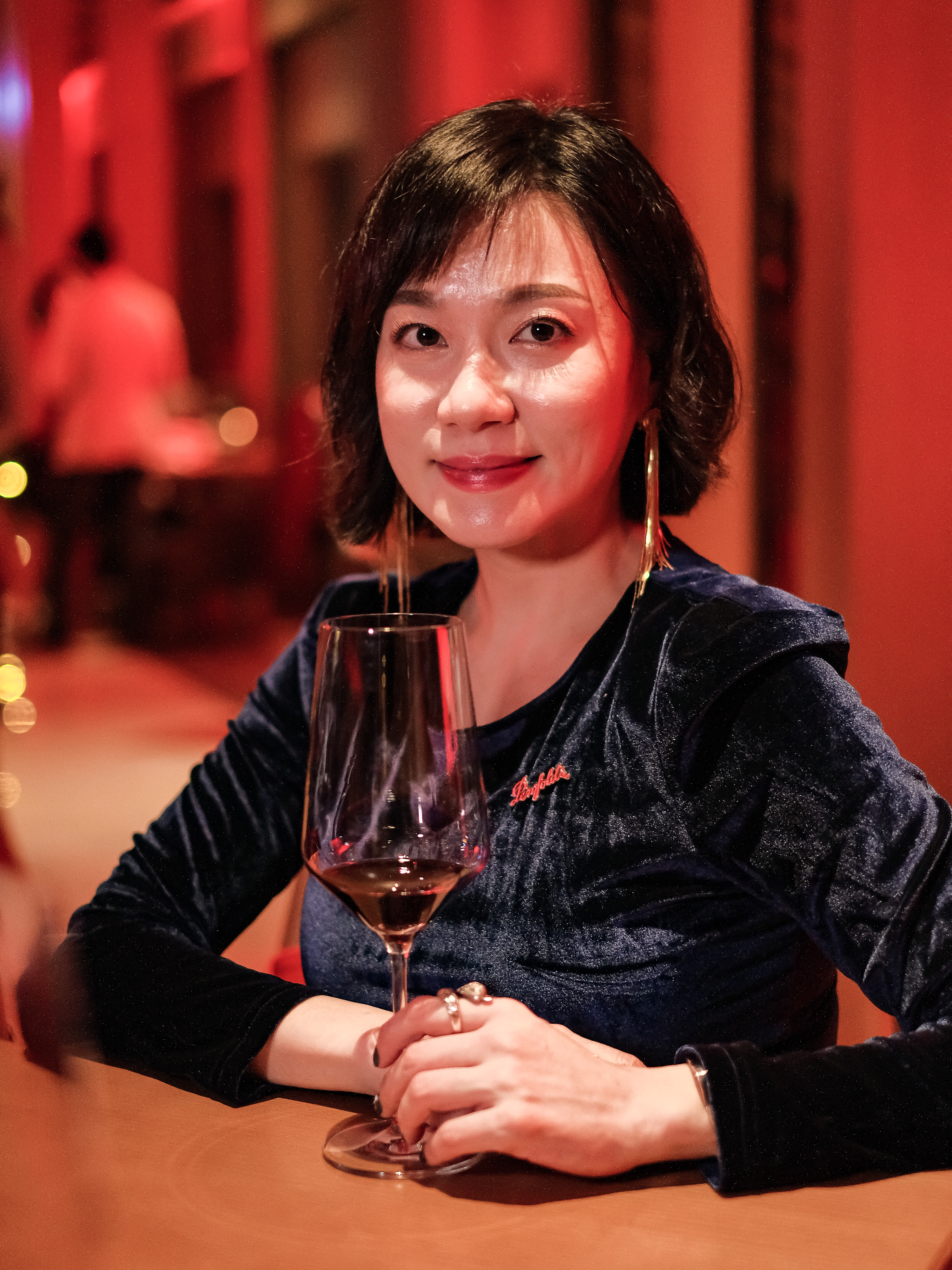 富邑葡萄酒集團北亞區品牌大使蔡兒杉樂見台灣奔富酒迷，喜歡嘗試不同風格的酒款，發展出個人喜好。
