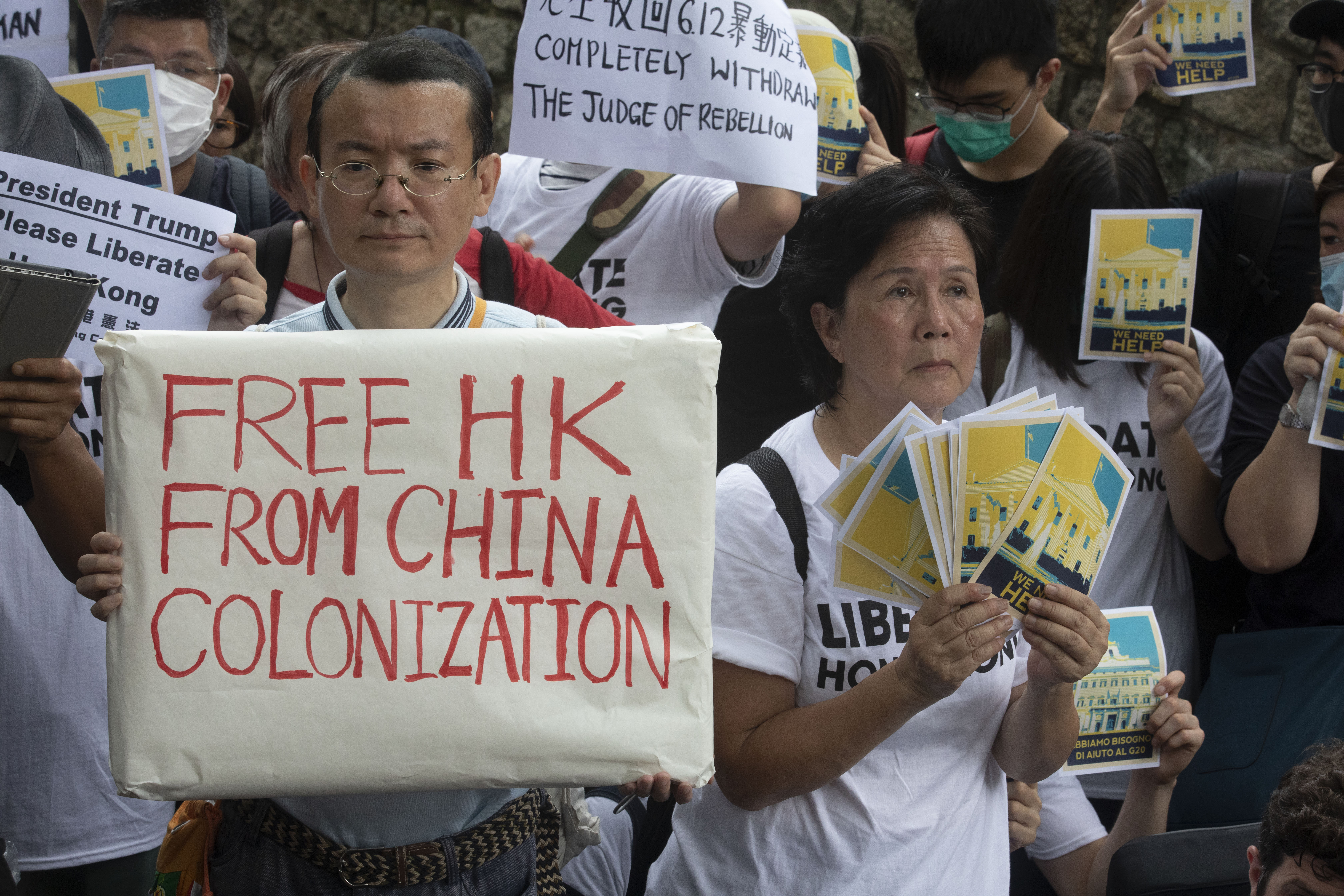 中共宣布即日起暫停美軍艦赴港維修，並且將制裁5個曾為香港發聲的非政府組織。