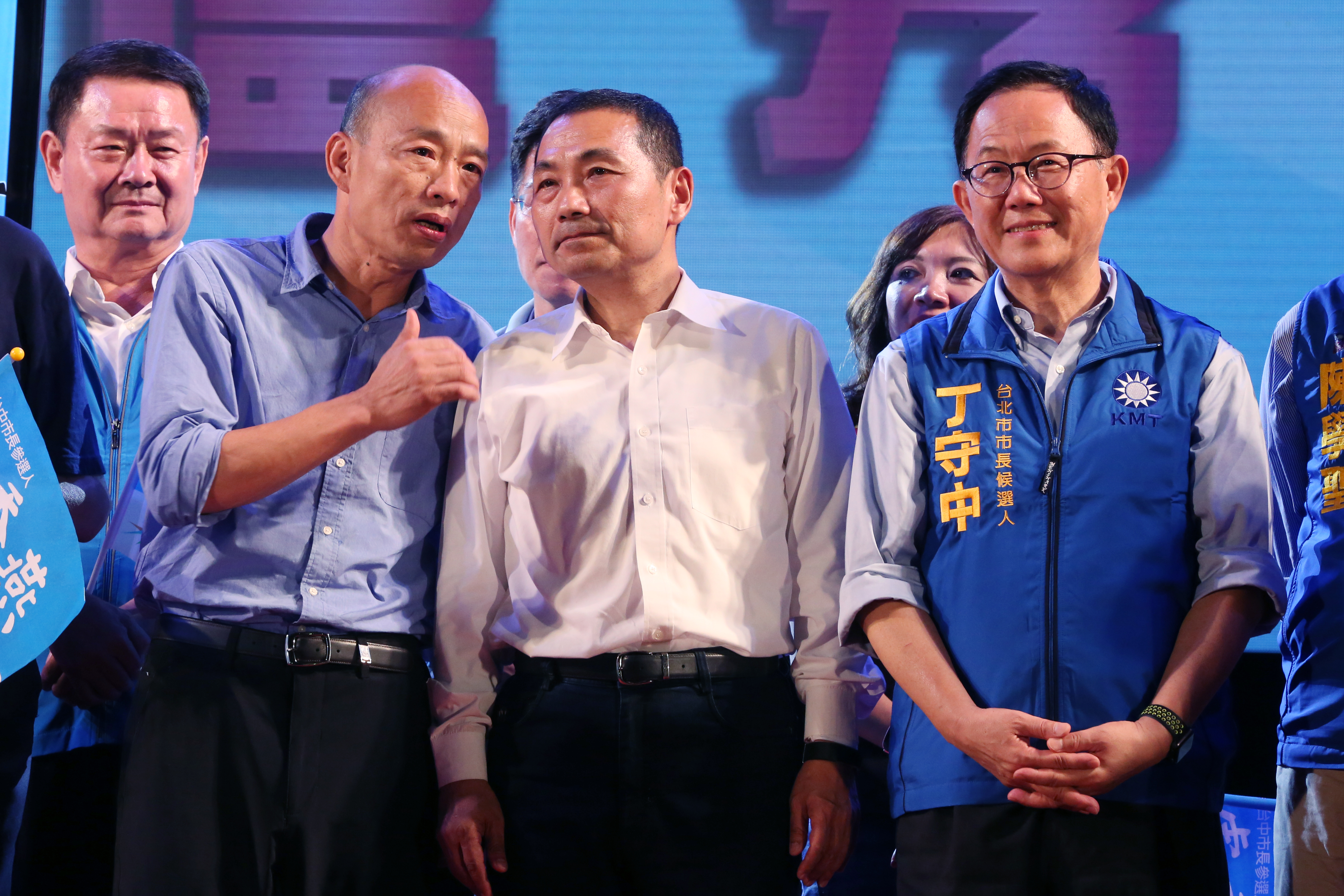 自上次九合一大選後，侯友宜甚少公開與韓國瑜出席活動。