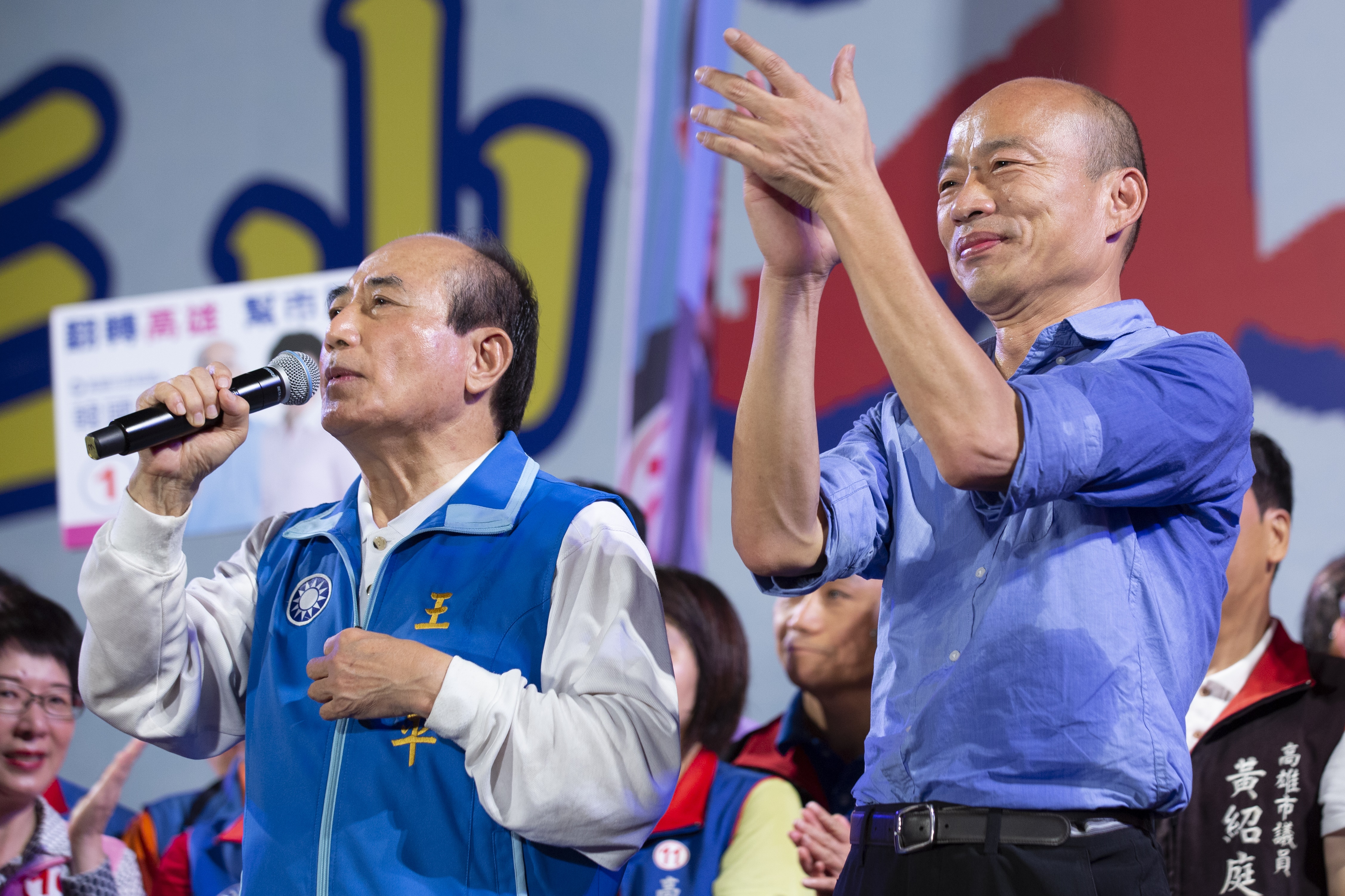 王金平去年曾動用所有人脈為韓國瑜輔選高雄市長，如今再被問到是否輔選韓國瑜選總統，王金平說沒有計畫。