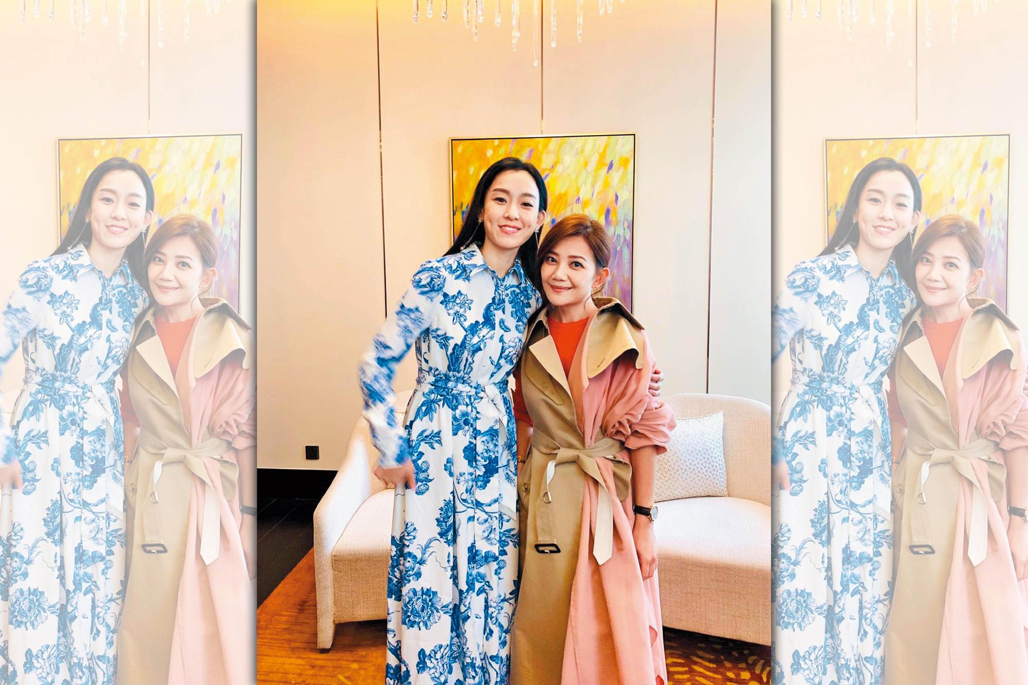 在梁靜茹（右）還沒鬆口婚姻出警訊前，好友范瑋琪意外說出「2年前已聽說」，曾引起網友一番論戰。（翻攝自梁靜茹IG）