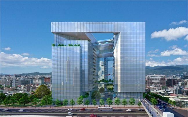 京華城熄燈後,預計明年拆除,改建為4棟頂級商辦。(威京集團提供)