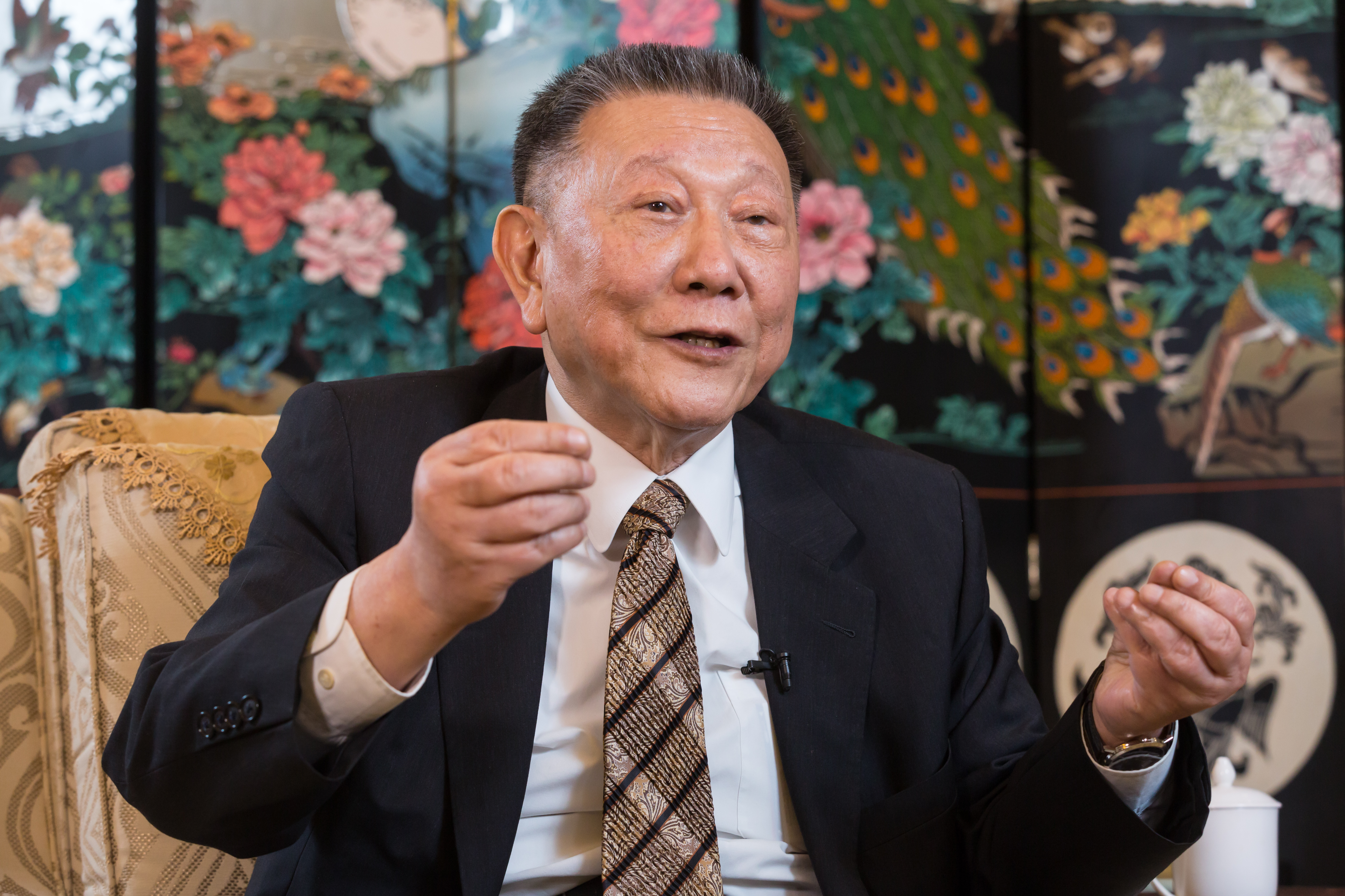 沈慶京接受本刊專訪,暢談京華城的過去與未來。