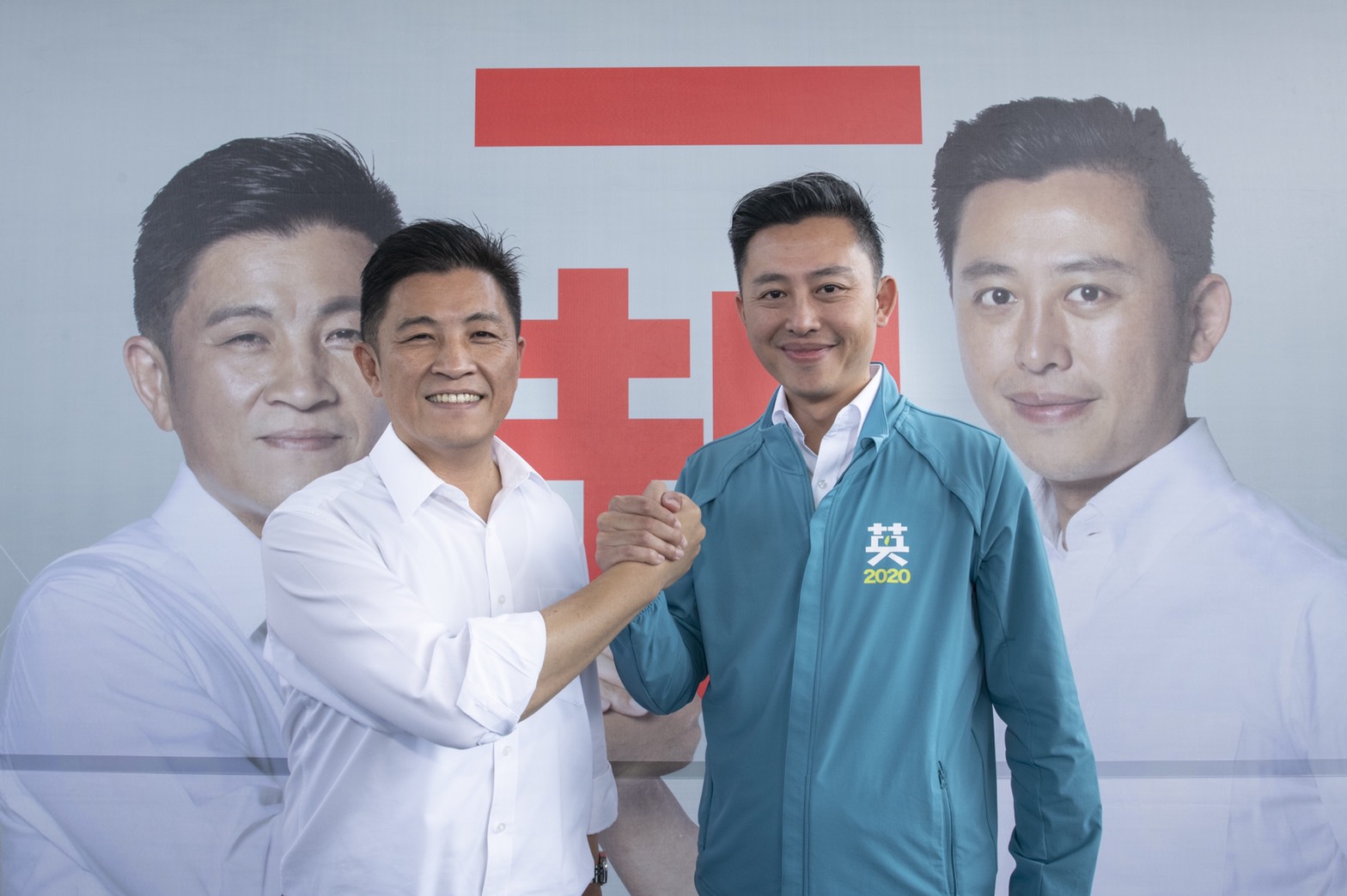 新竹市長林智堅，全力為新竹市立委民進黨候選人鄭宏輝輔選。