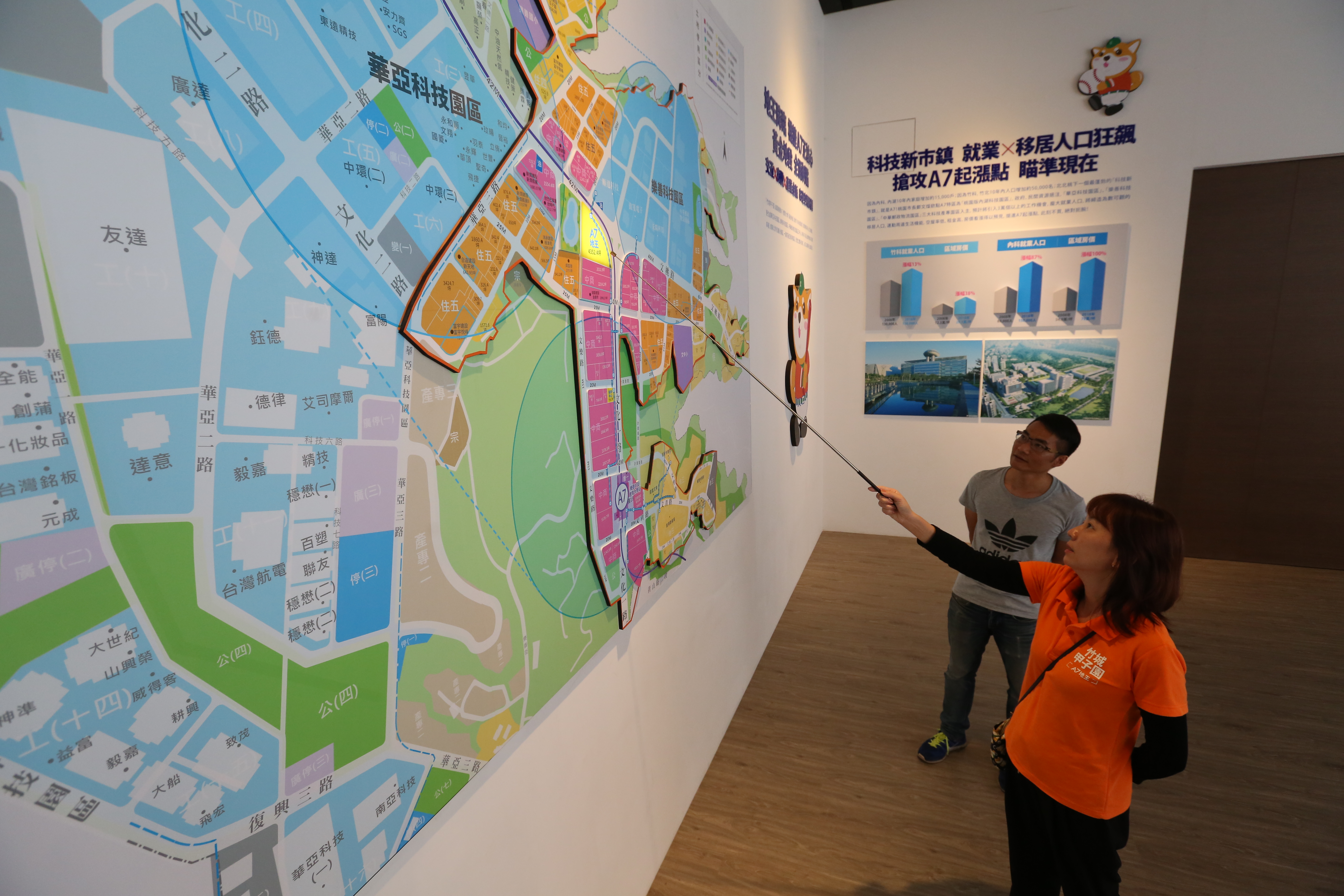 A7重劃區是2019年房市當紅炸子雞，除了具交通優勢，週邊更匯聚4大產業園區。