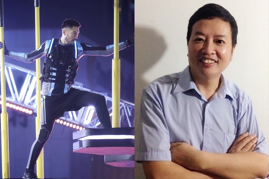 中國大陸導演宋祖德（右）在微博上發表言論，認為高以翔知名度低，攻擊媒體「炒作死人」。（翻攝宋祖德微博，pattizhang88 IG ）