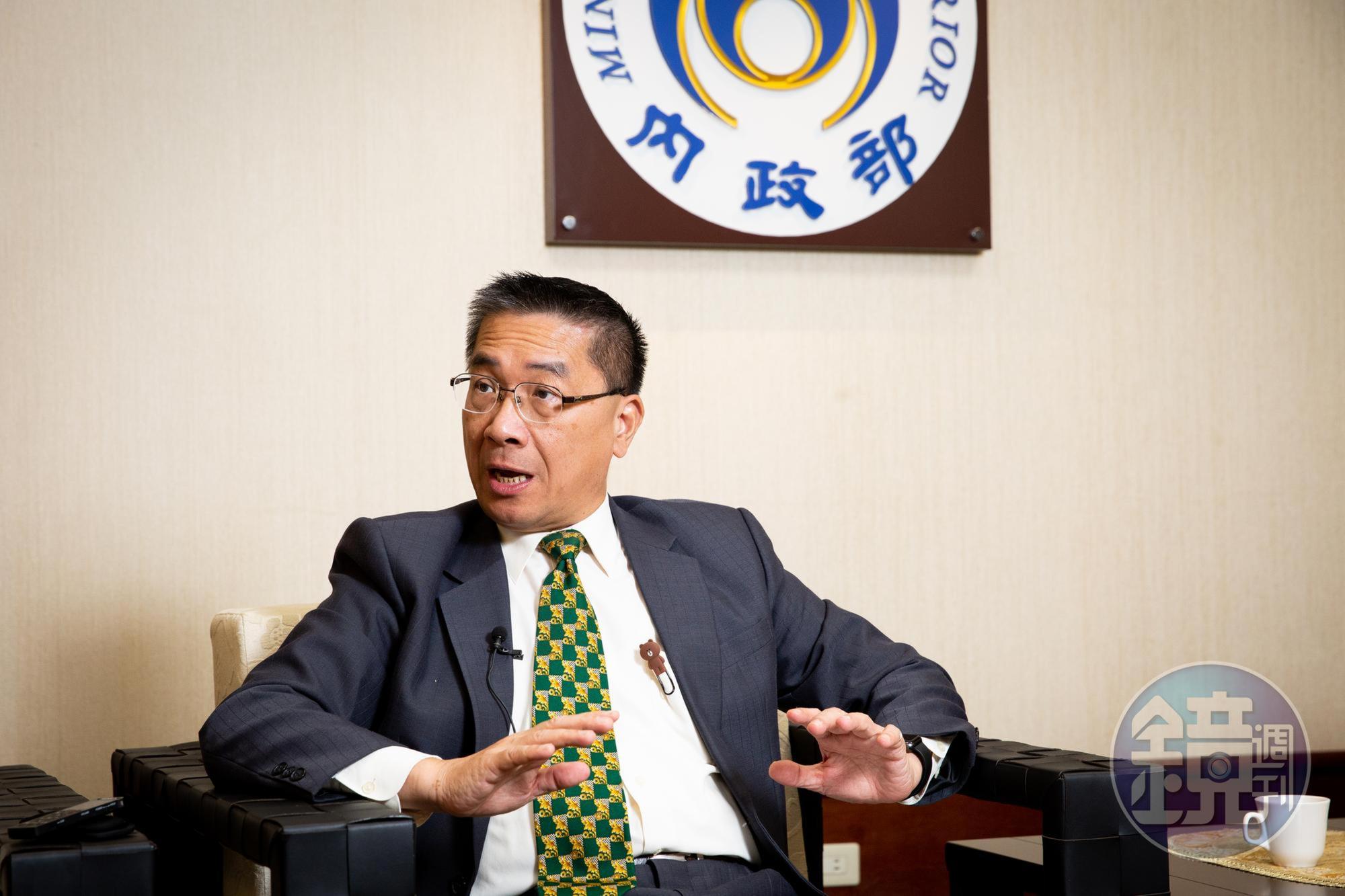 對於「卡神」楊蕙如涉網軍案，內政部長徐國勇表示，到行政院任職後就沒見過她。圖為資料照。