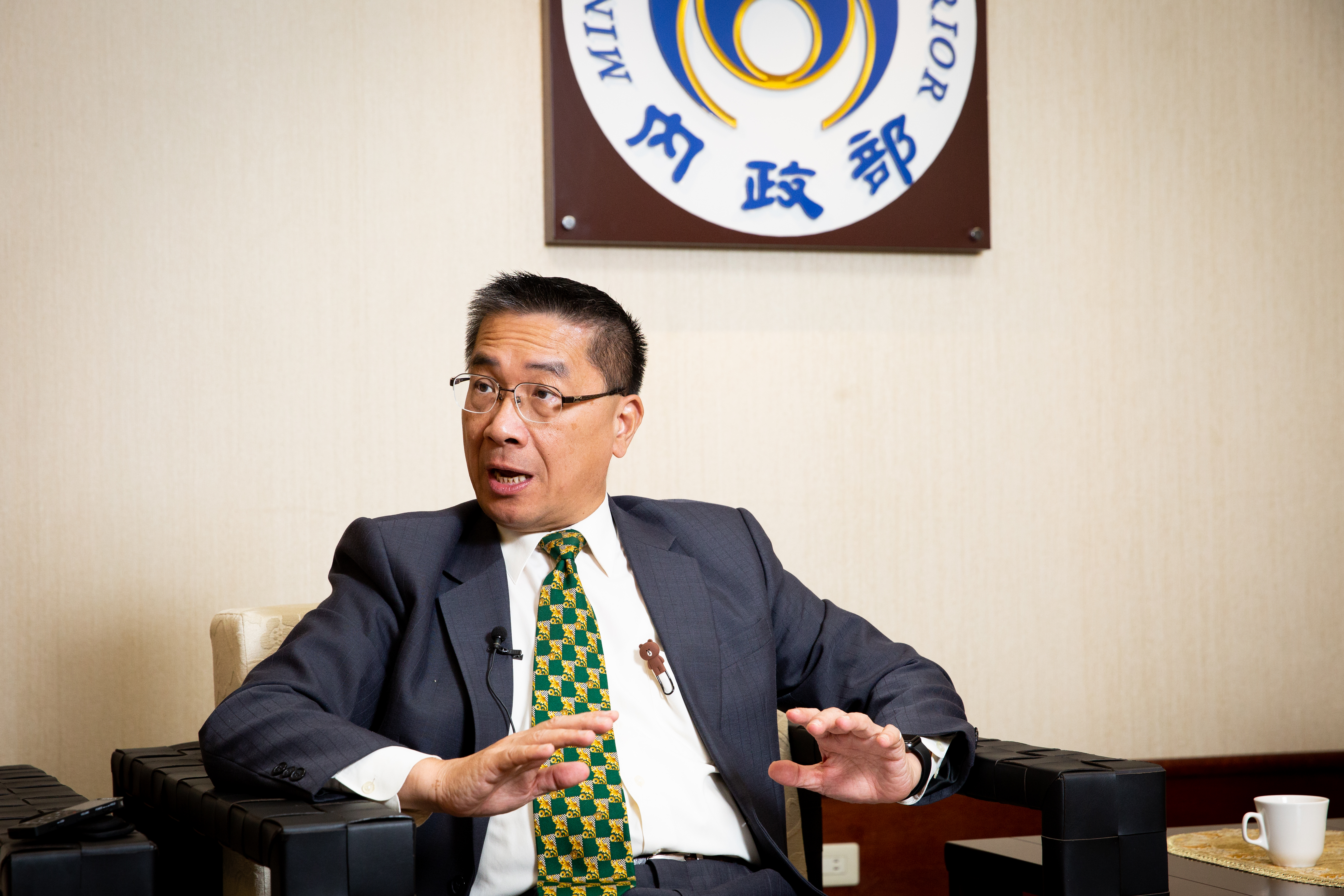 對於「卡神」楊蕙如涉網軍案，內政部長徐國勇表示，到行政院任職後就沒見過她。圖為資料照。