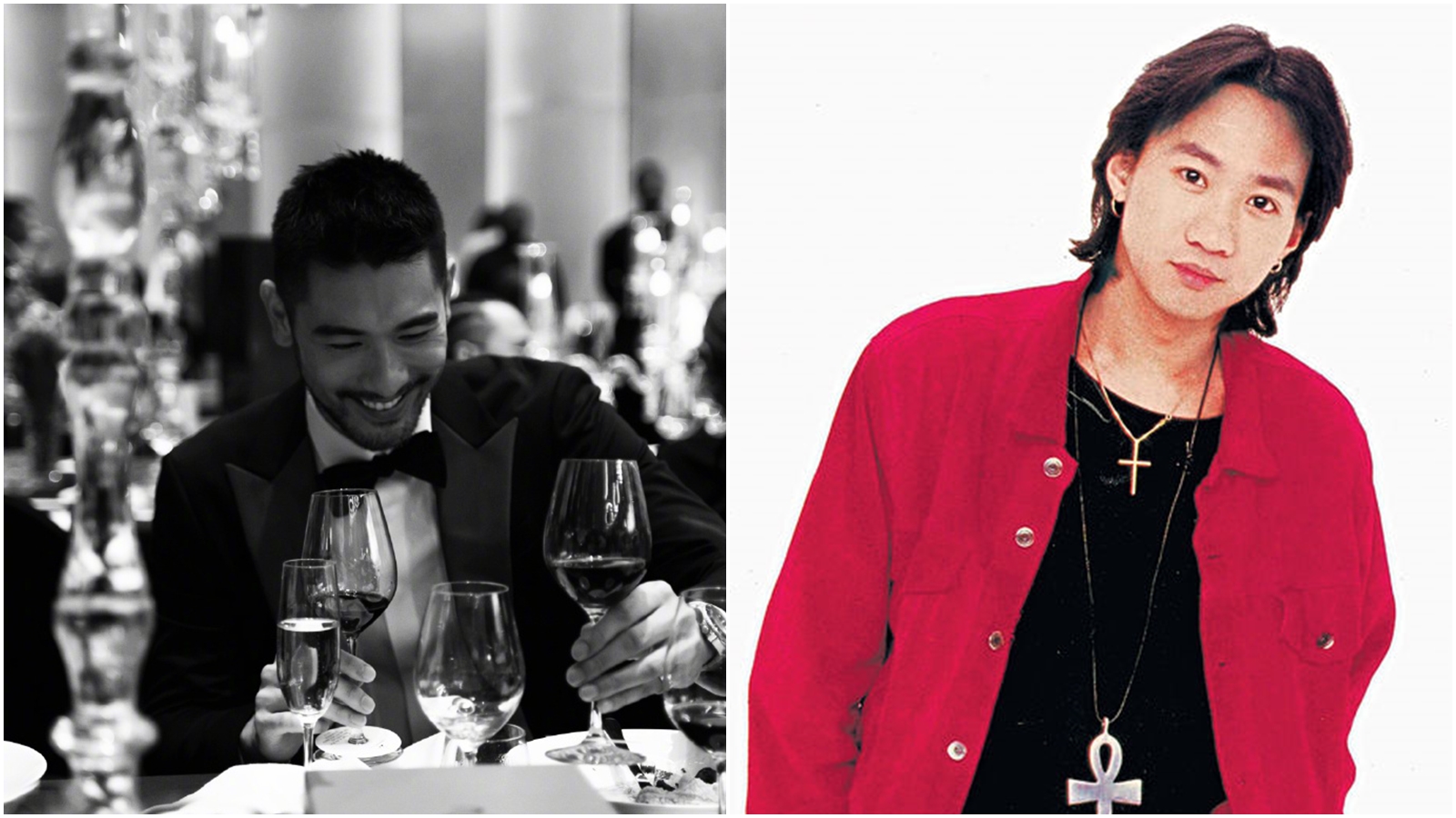 高以翔猝逝引發對實境節目的討論聲浪，過去日本電視台處理黃家駒意外身亡一事被拿出來做比較。（合成圖，翻攝高以翔微博、網路圖片）