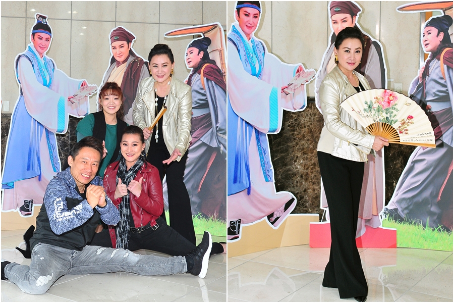 郭子乾成為新戲陣容，和陳亞蘭有許多合作；陳亞蘭為了《忠孝節義》狂跑宣傳，但也操出病來。（台視提供）