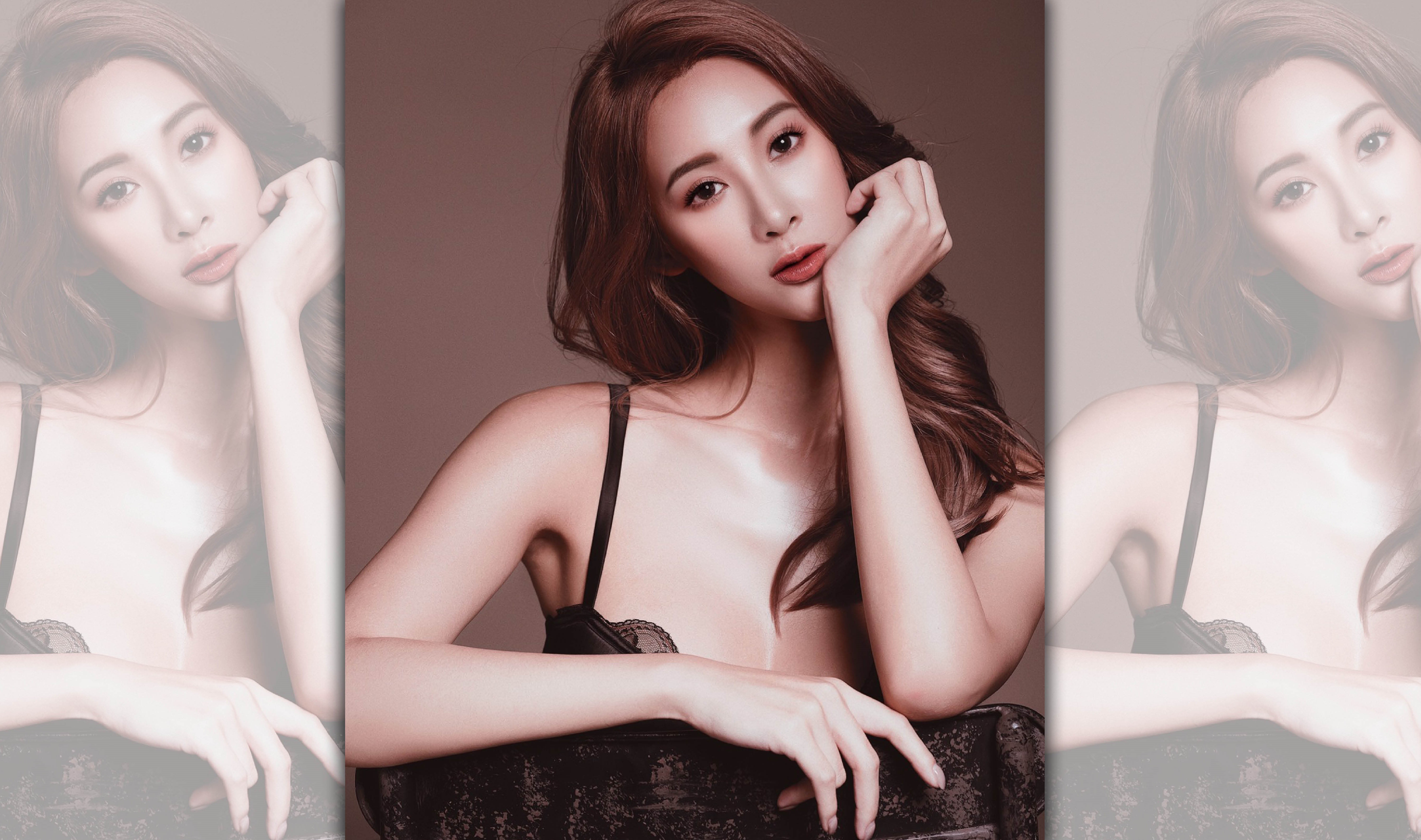 擁有高顏值的澳門正妹詠童,因代言直播平台合約已快到期,傳出許多直播平台開始爭相邀約。(禾力文創提供)