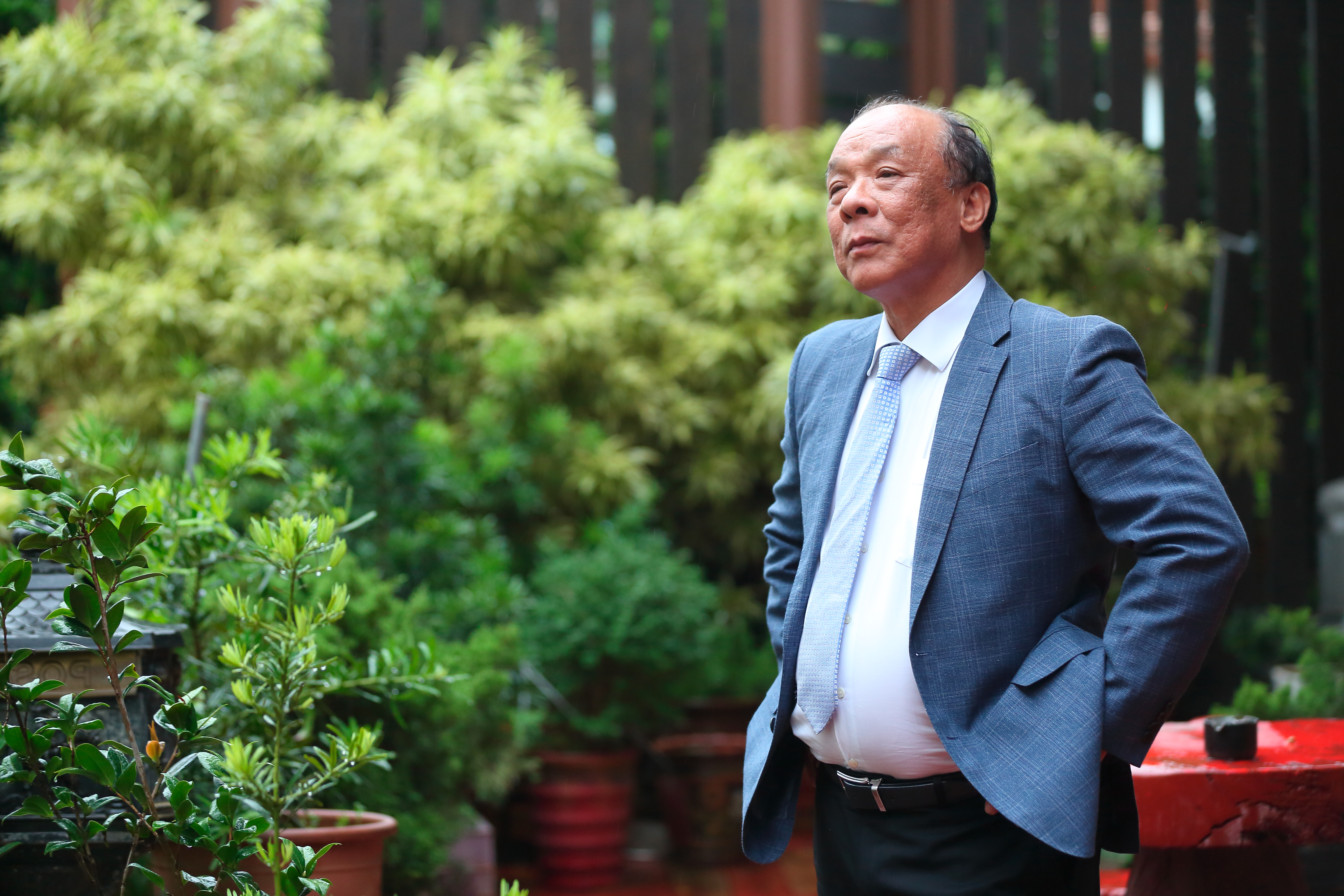 廖英熙脾氣好，凡事留餘地，遇低潮總會化險為夷。