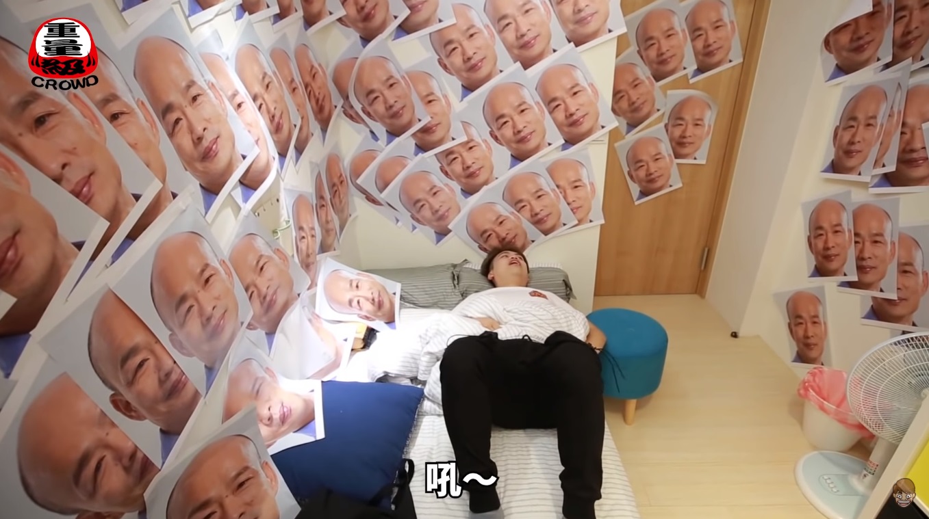 蔡阿嘎以「如果YouTuber都是韓粉」入榜YouTube十大熱門影片。（翻攝蔡阿嘎YouTube）