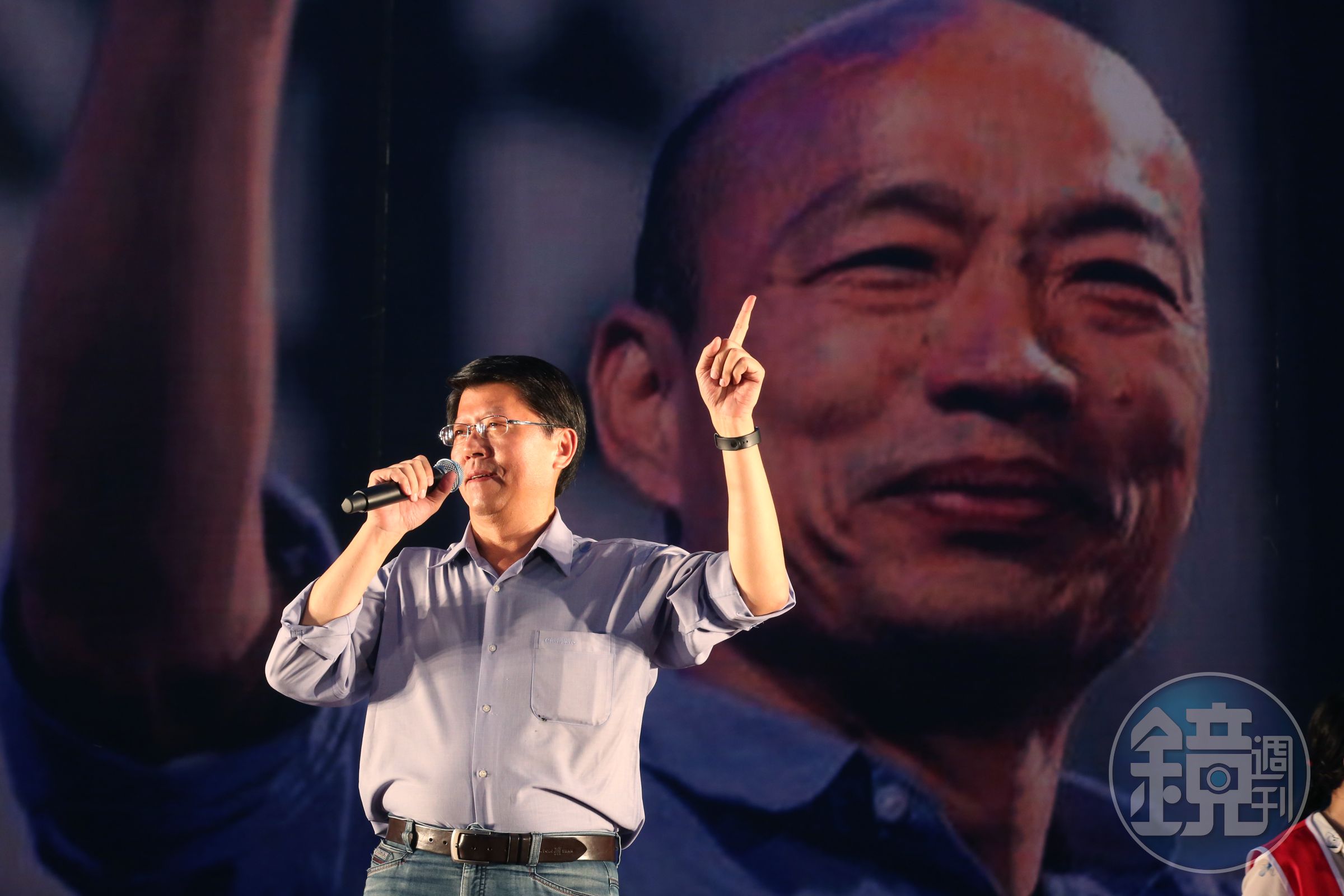 謝龍介大膽預測，韓國瑜將在2020總統大選會贏超過90萬票，並揚言以2,700份雞排當成「祭品」。（本刊資料照）