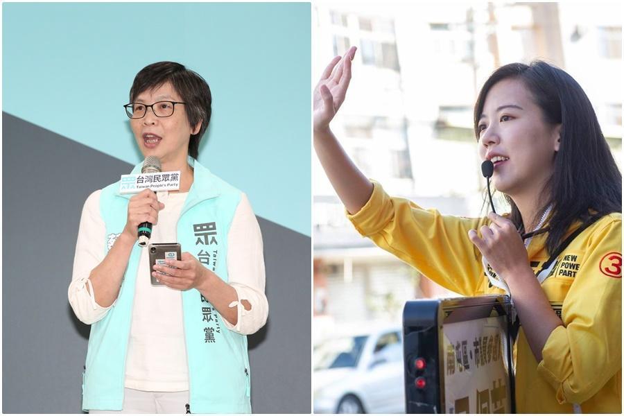 針對民眾黨不分區提名人蔡壁如說時代力量不會上，時力秘書長吳佩芸則在臉書上反擊。（翻攝吳佩芸臉書）