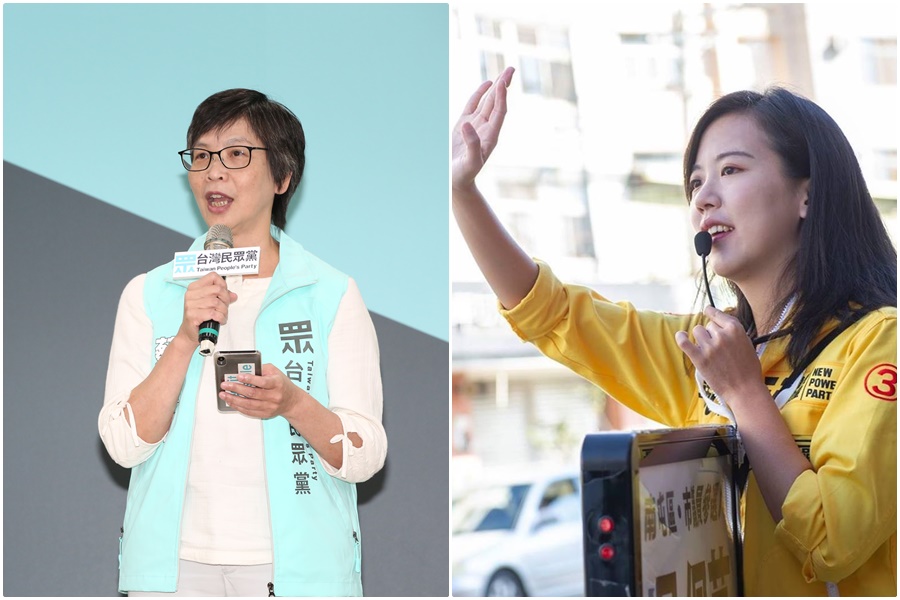 針對民眾黨不分區提名人蔡壁如說時代力量不會上，時力秘書長吳佩芸則在臉書上反擊。（翻攝吳佩芸臉書）