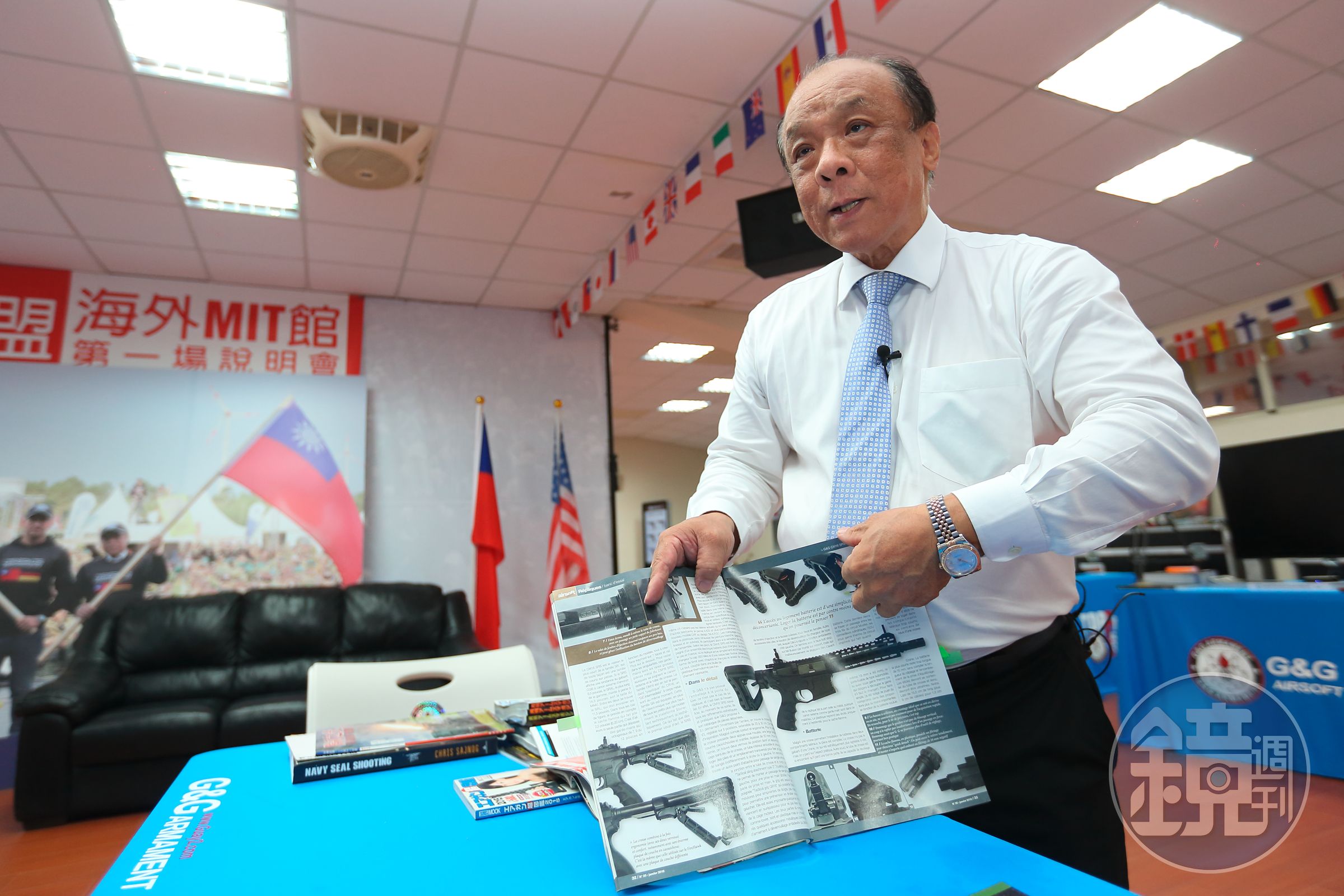 舉辦世界盃之後，連日本雜誌都來訪問，廖英熙很得意效益超過百萬。