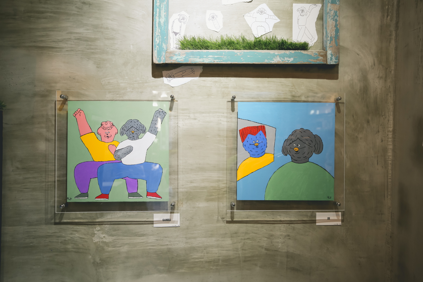 「權泉珈琲」不定期會舉辦展覽，引進世界各地藝術家的作品。