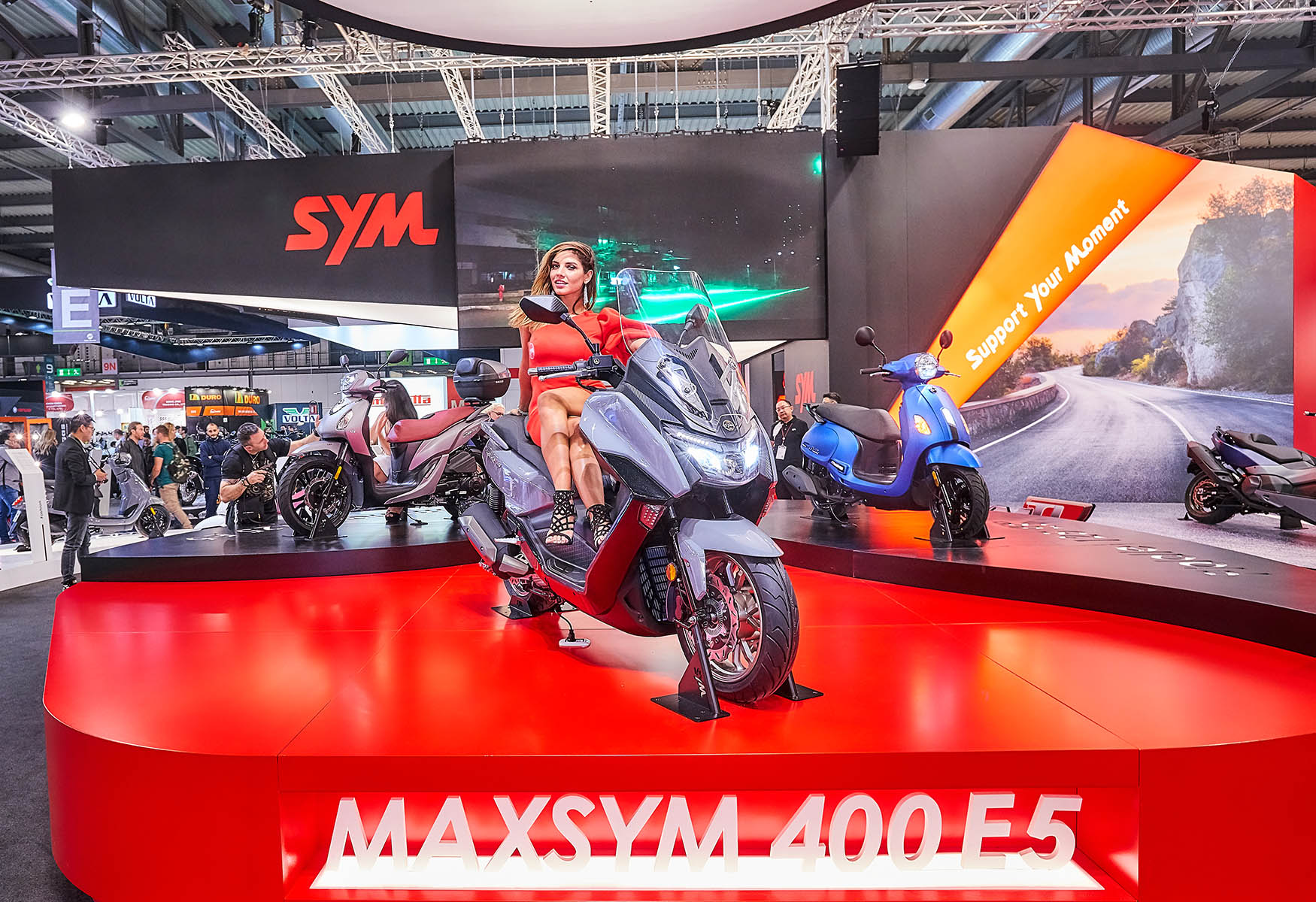 【米蘭車展】狂放跑者　SYM MAXSYM TL