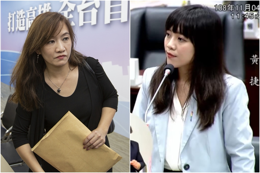 高雄市新聞局長王淺秋請辭,市議員黃捷痛批「原來高雄只是你們的跳板」。(右圖翻攝自黃捷臉書)