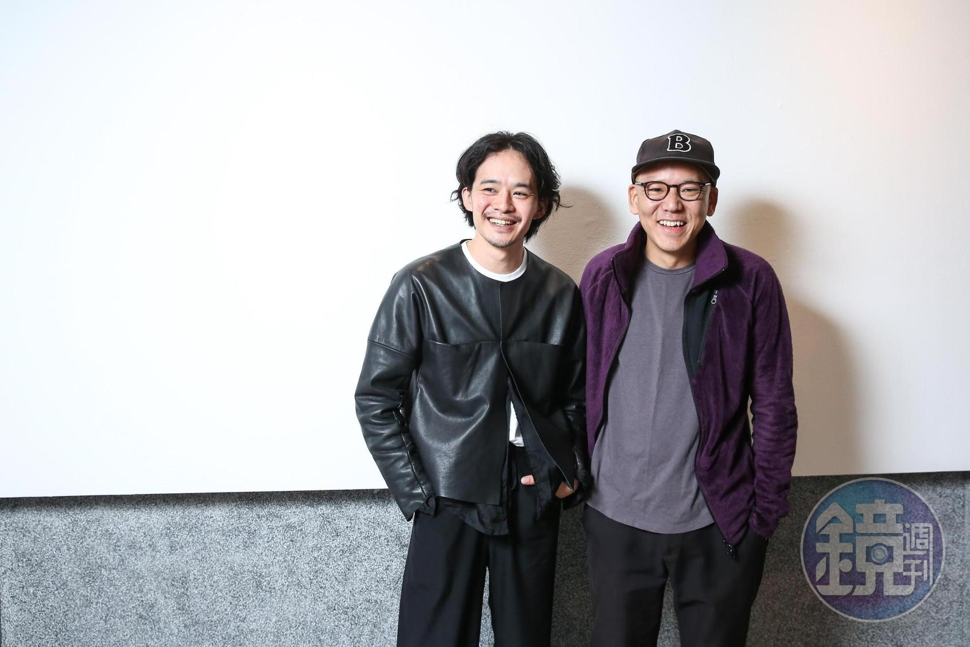 日本新銳導演真利子哲也（左）攜手新生代演技男星池松壯亮（右）共同完成日劇版與電影版《男人真命苦》。