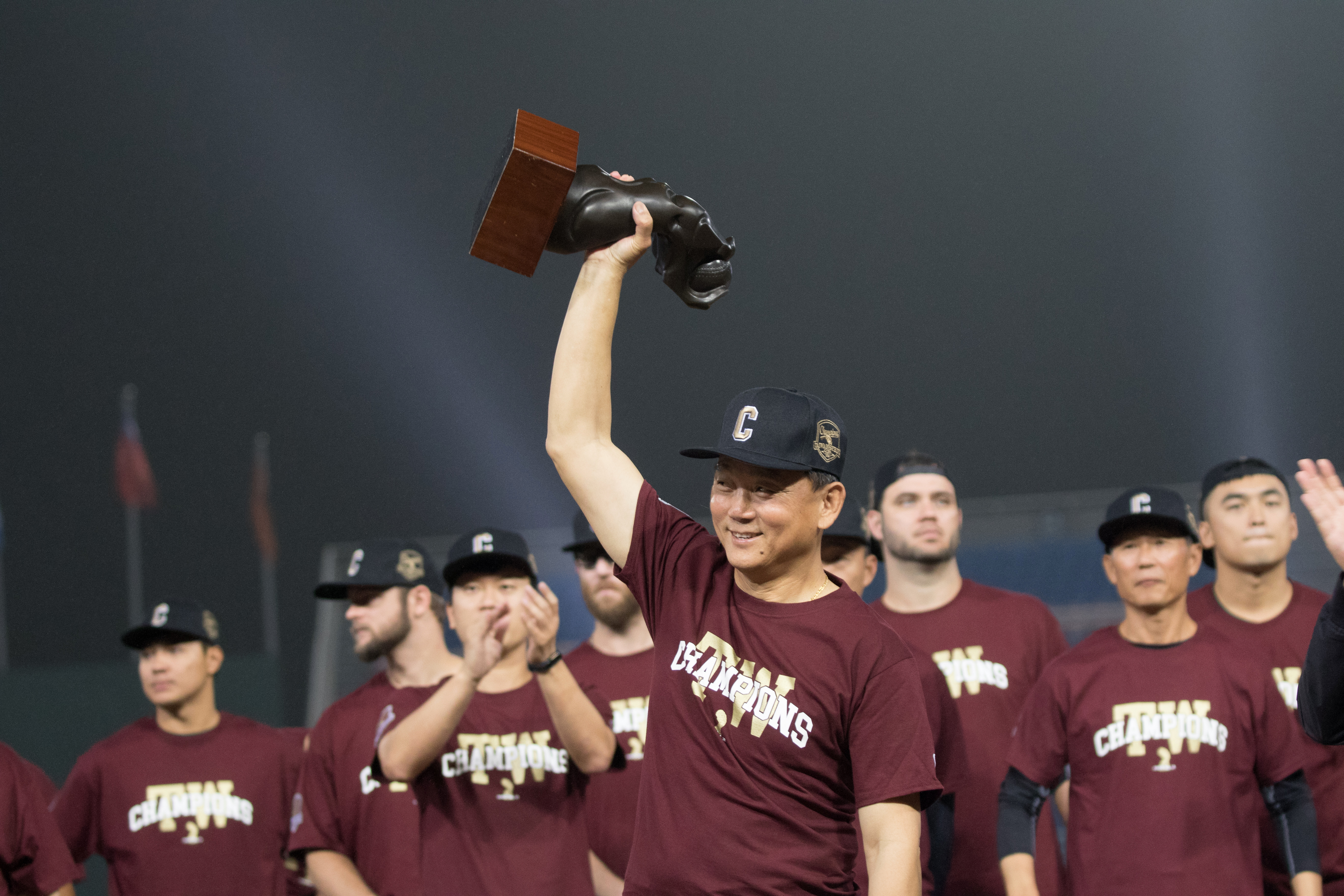 Lamigo總教練洪一中，被富邦悍將以複數年約延攬，擔任明年球季總教練。圖為本刊資料照。