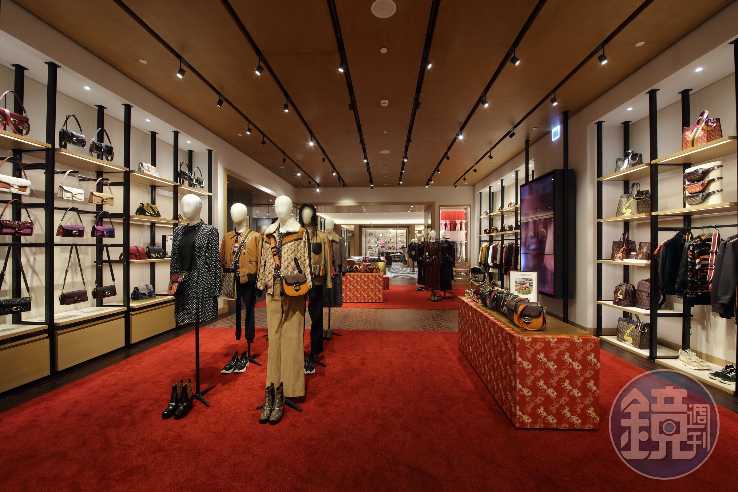 COACH為了慶祝2020早春Horse and Corriage系列上市，特別在台北101的概念店舉辦時尚派對。（COACH提供）