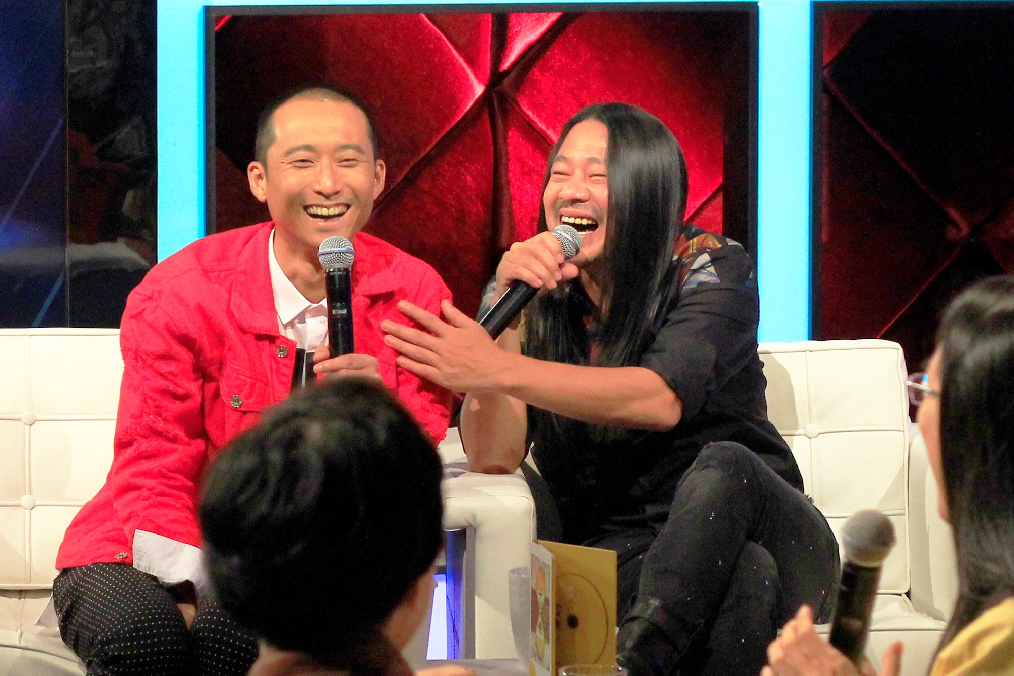 乱彈阿翔自稱主持功力遇弱則強，讓浩子嚇傻眼 。（公視提供）