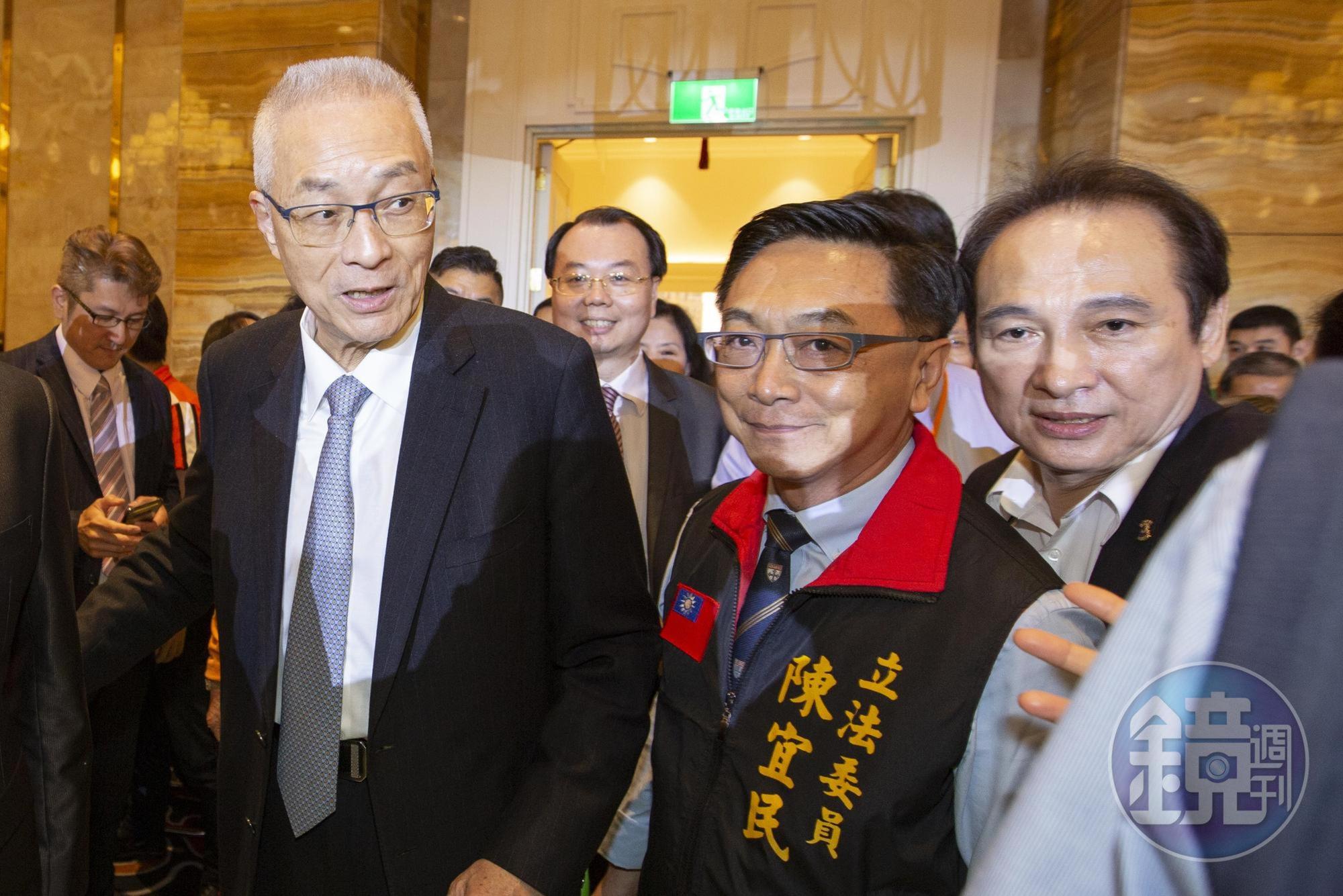 針對國民黨立委陳宜民在外交部與警方發生衝突事件,國民黨主席吳敦義昨表示這是小意外。圖為資料照。
