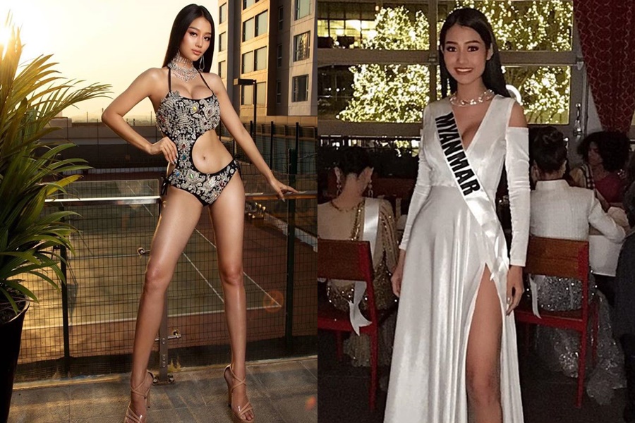 緬甸小姐Swe Zin Htet成為史上第一位公開出櫃的環球小姐大賽選手。（翻攝自Swe Zin Htet臉書）