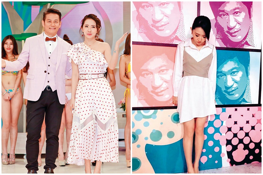 謝忻努力復出，但新節目卻慘澹收攤，恐怕得好好思考下一步。（右圖翻攝自謝忻IG）