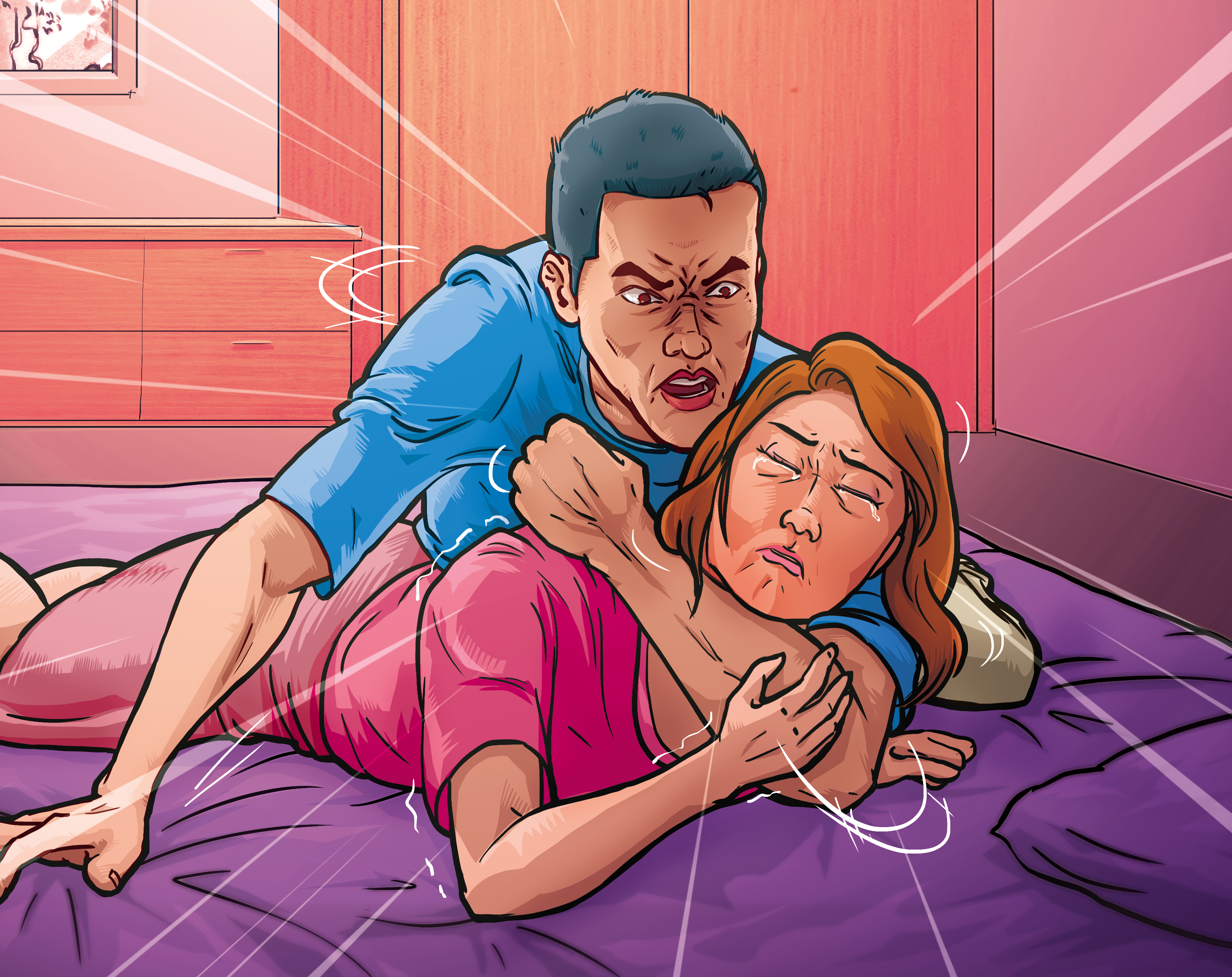 台積電張姓工程師因不滿BMW轎車擋風玻璃沾了鳥屎，而對妻鎖喉家暴，雙方鬧離婚，還把上億財產脫產，不分給老婆。