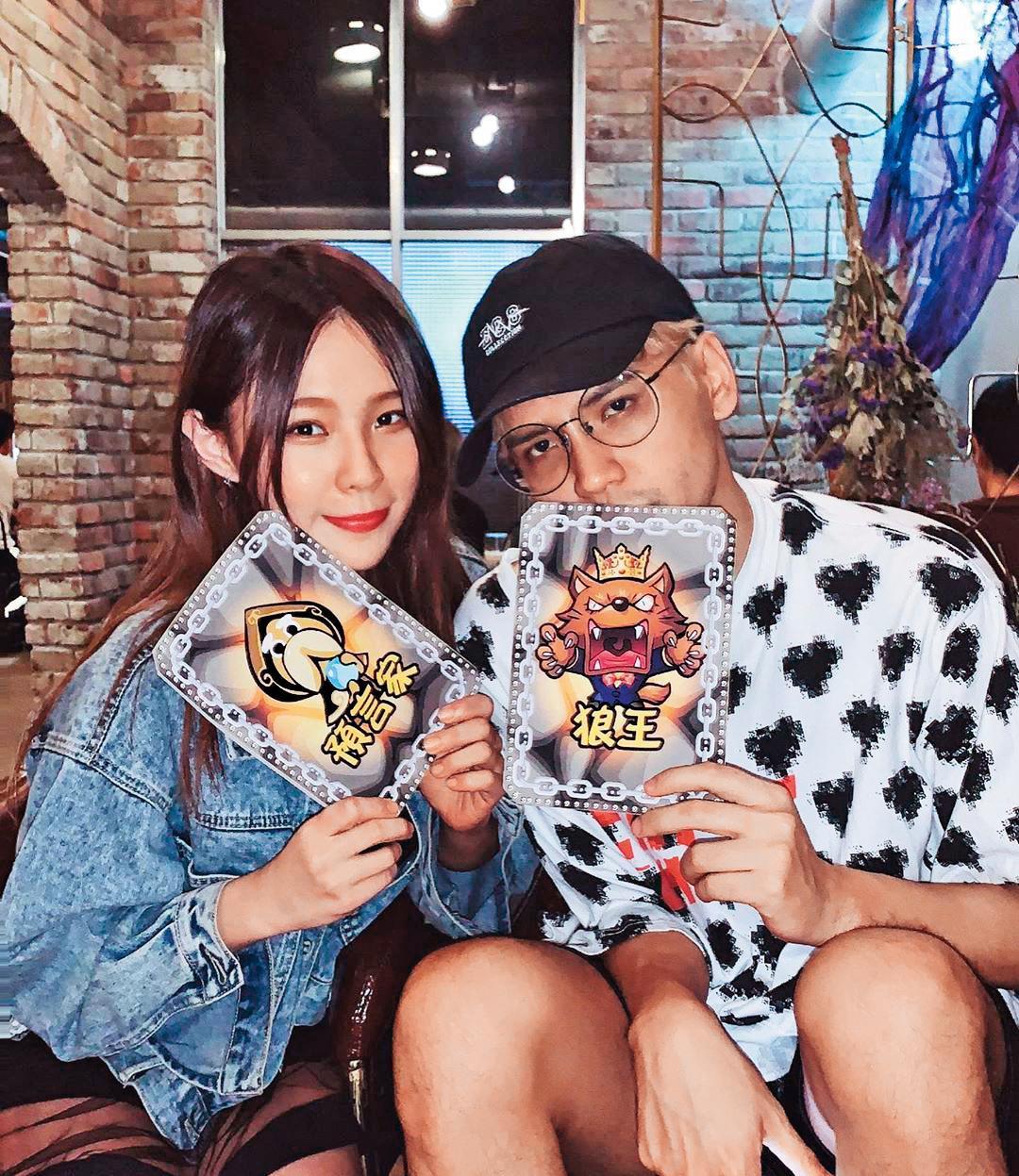 陳零九和網路直播主呼呼(林芷瑩)交往7年,陳零九坦言有把女友娶回家的打算。(翻攝自呼呼IG)