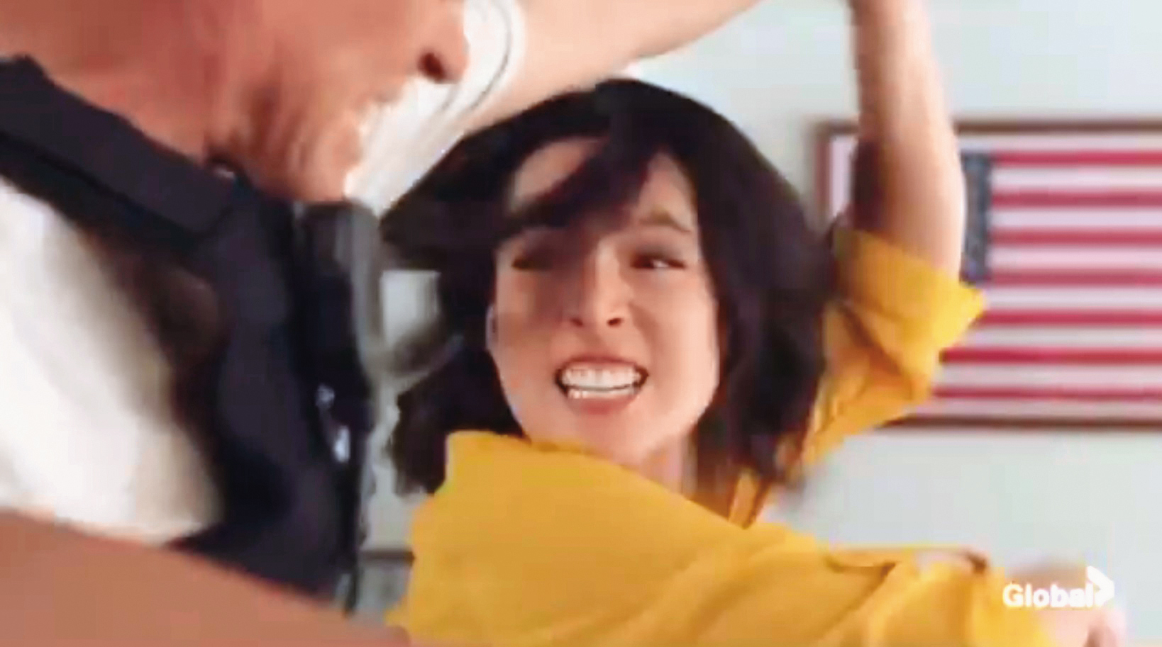 錦榮的新對象Kirstin Leigh，是韓裔女演員，曾演過美國電視劇《檀島警騎》第七季。