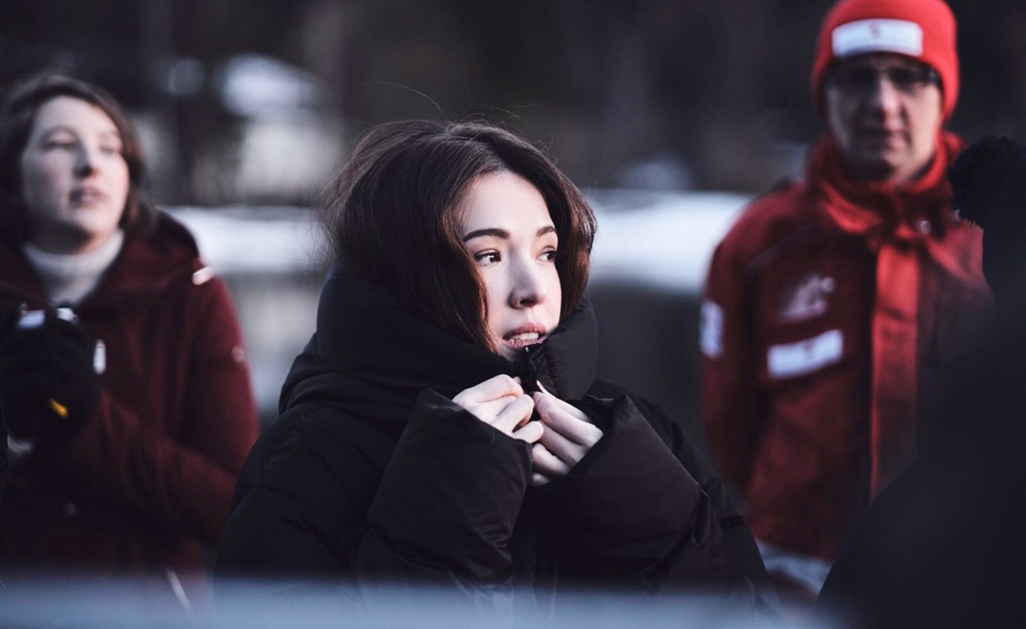 許瑋甯到奧地利拍攝跨國製作《湖深之處》，戲中她有許多心理轉折。（華映提供）