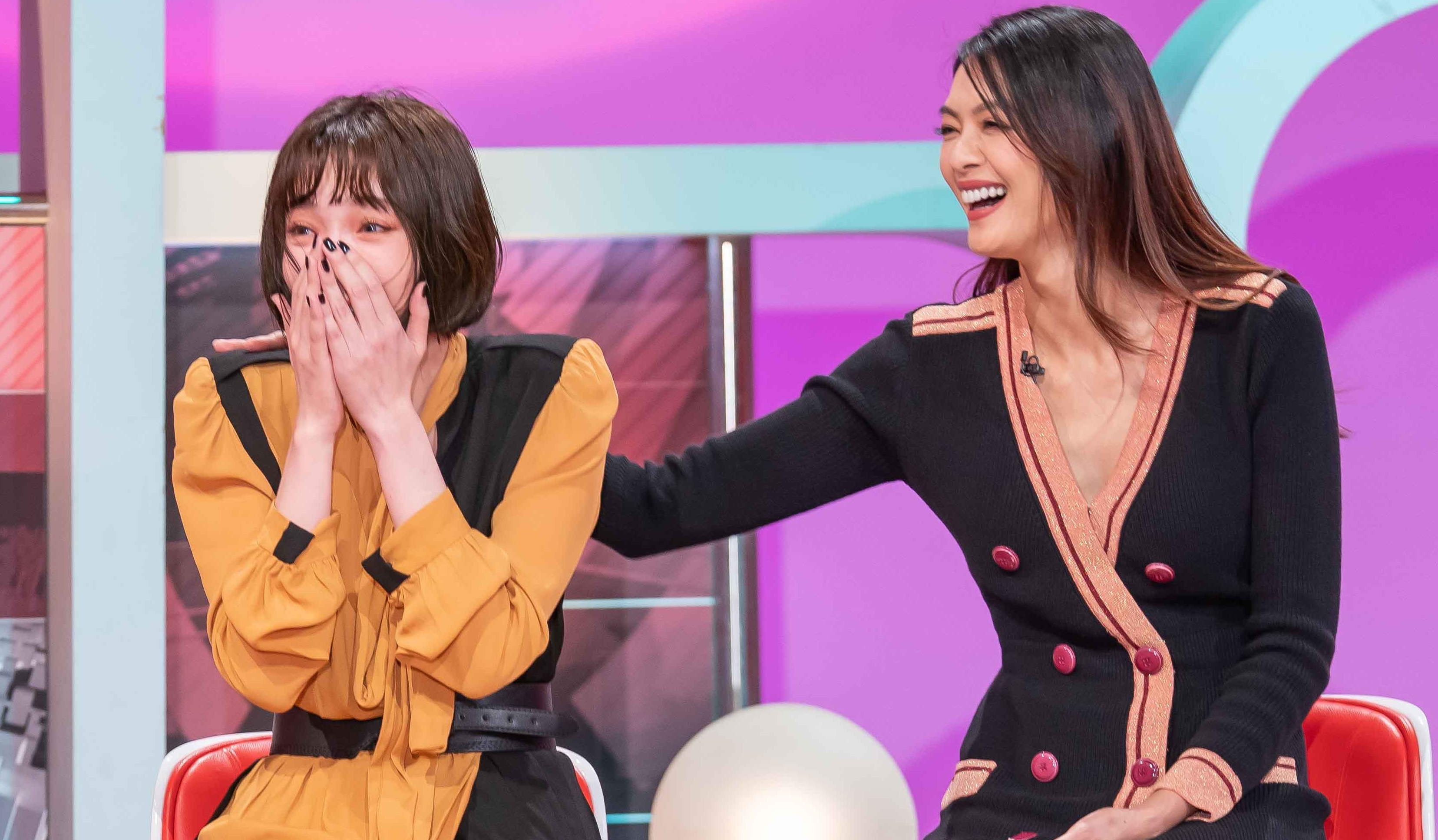 伊林名模林嘉綺、蔡淑臻的模特兒生涯延續20年，林嘉綺憑藉著傲人長腿，至今仍活躍在國內外時尚舞台。（TVBS提供）