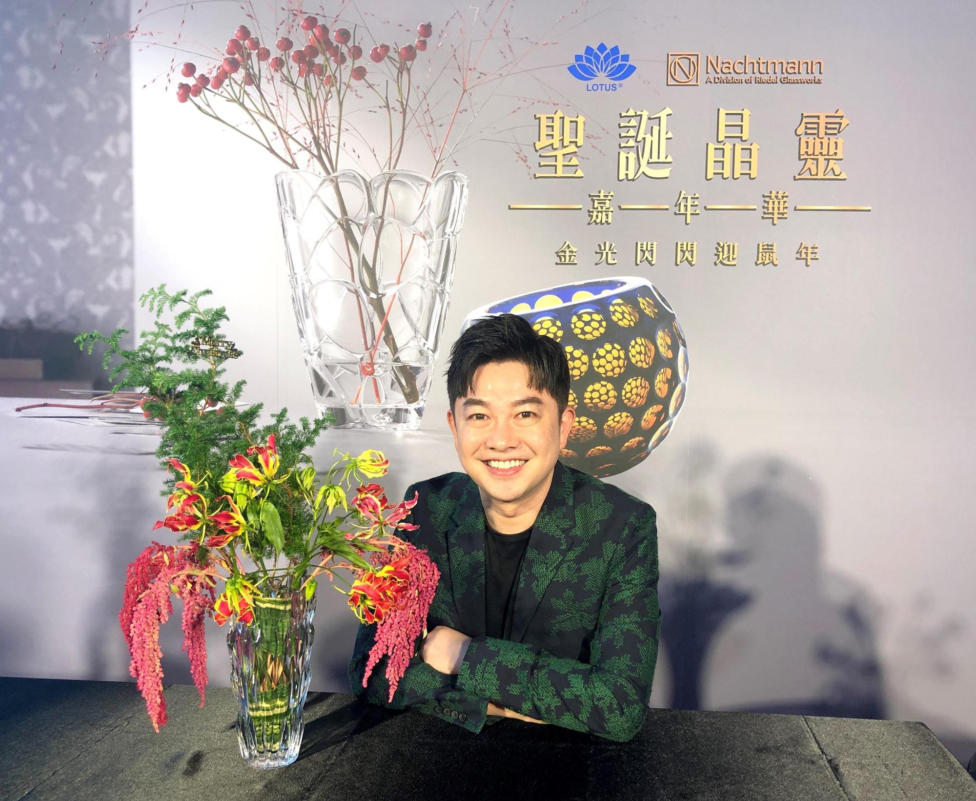 李明川遠赴紐約、倫敦學習花藝。(伊林提供)
