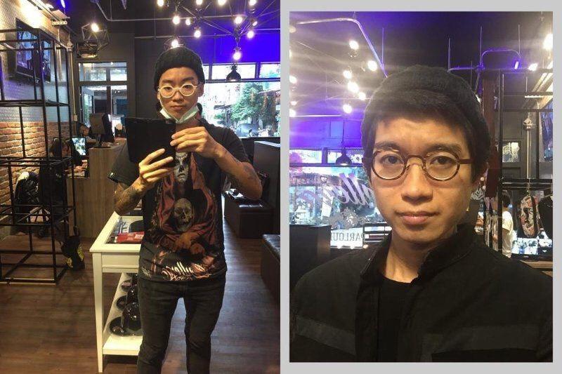 小捷從小就熱愛藝術畫畫,現在從事著紋身藝術也闖出一片天。