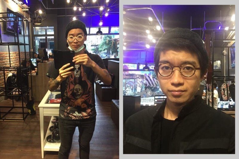 小捷從小就熱愛藝術畫畫,現在從事著紋身藝術也闖出一片天。