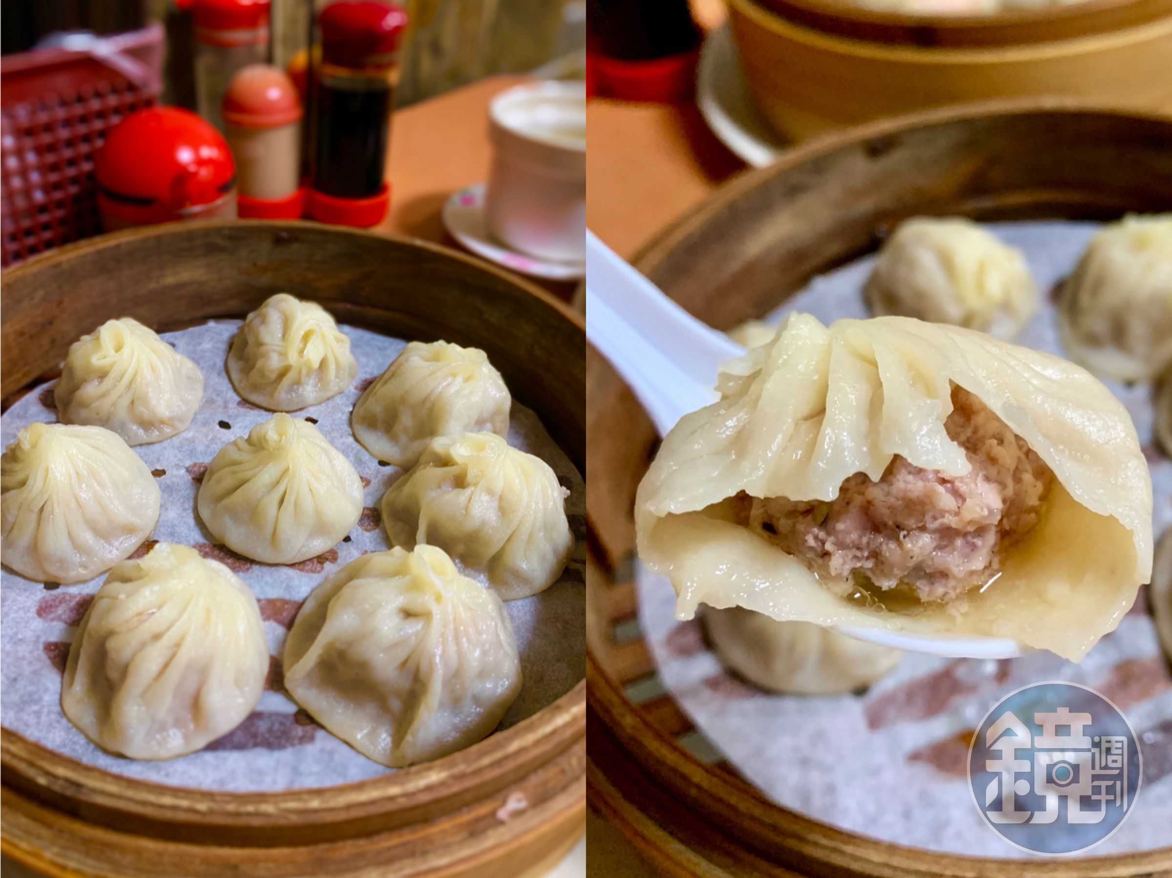 「好公道金雞園」靠著皮薄餡美的小籠包和上海點心，入選《2019台北米其林指南》的必比登推薦。