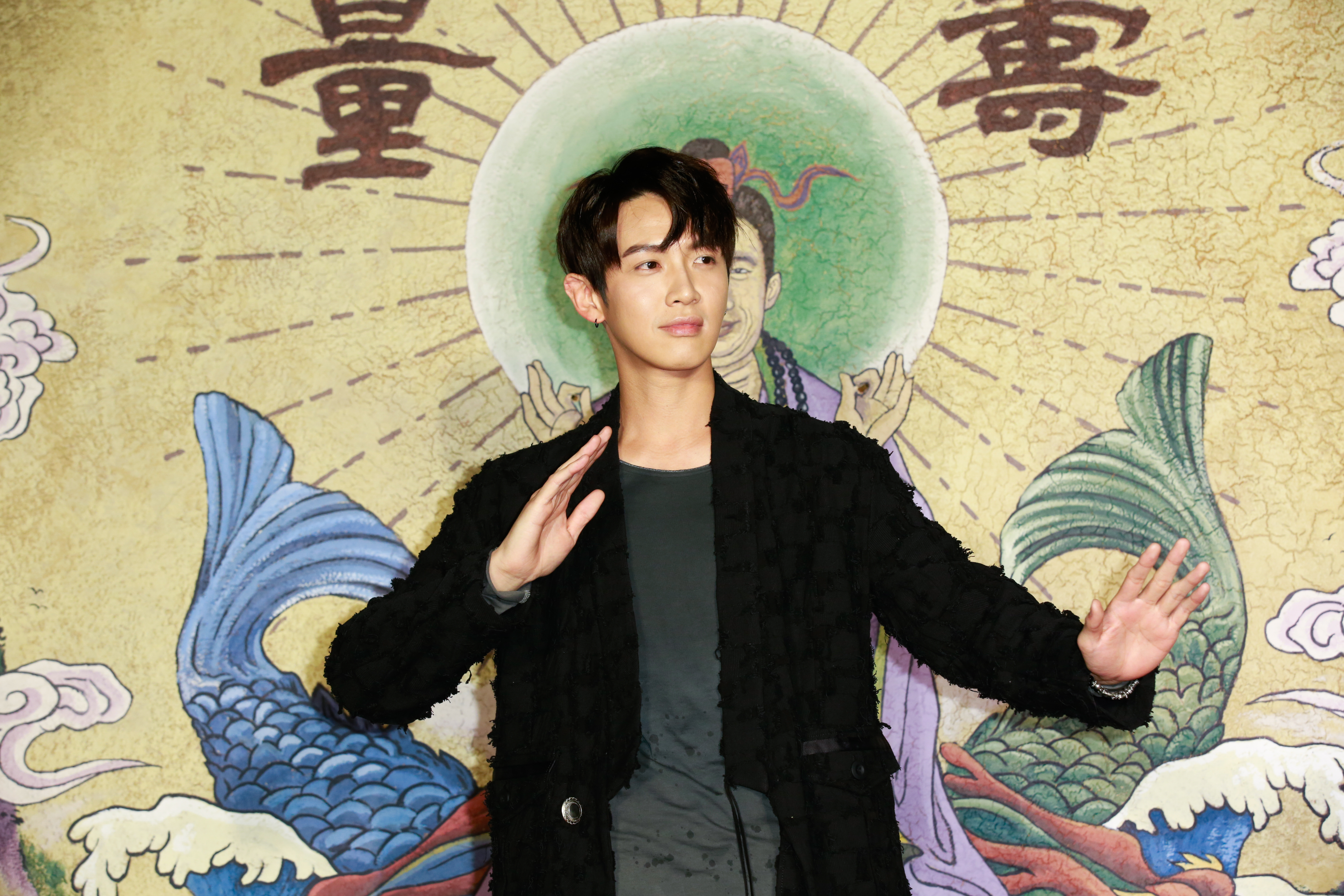 久未公開露面的柯震東，接演《乩身》，扮演三太子在陽間的乩身。