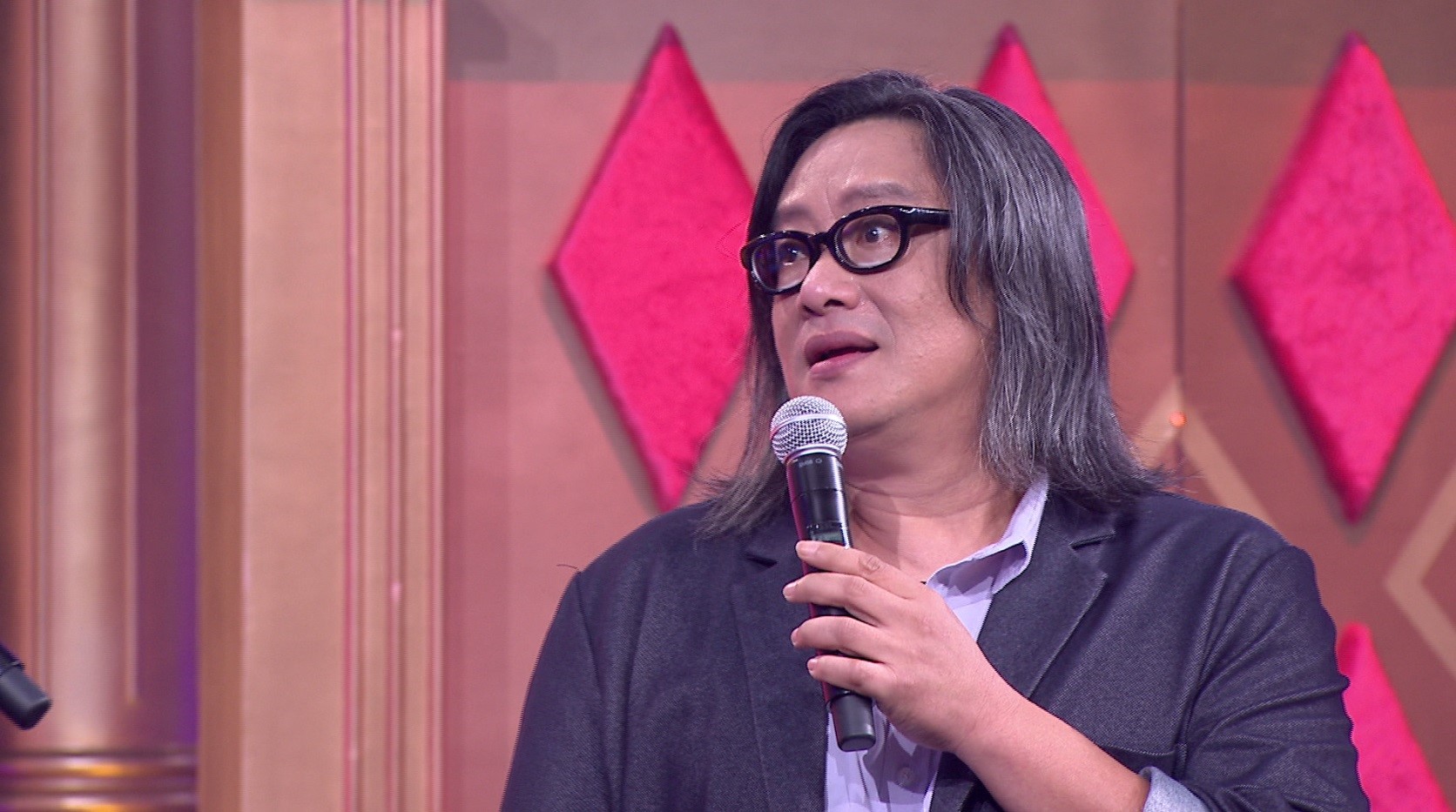 施文彬在《MUCH金點秀》中詳談婉拒余天選立委之經過。（年代提供）