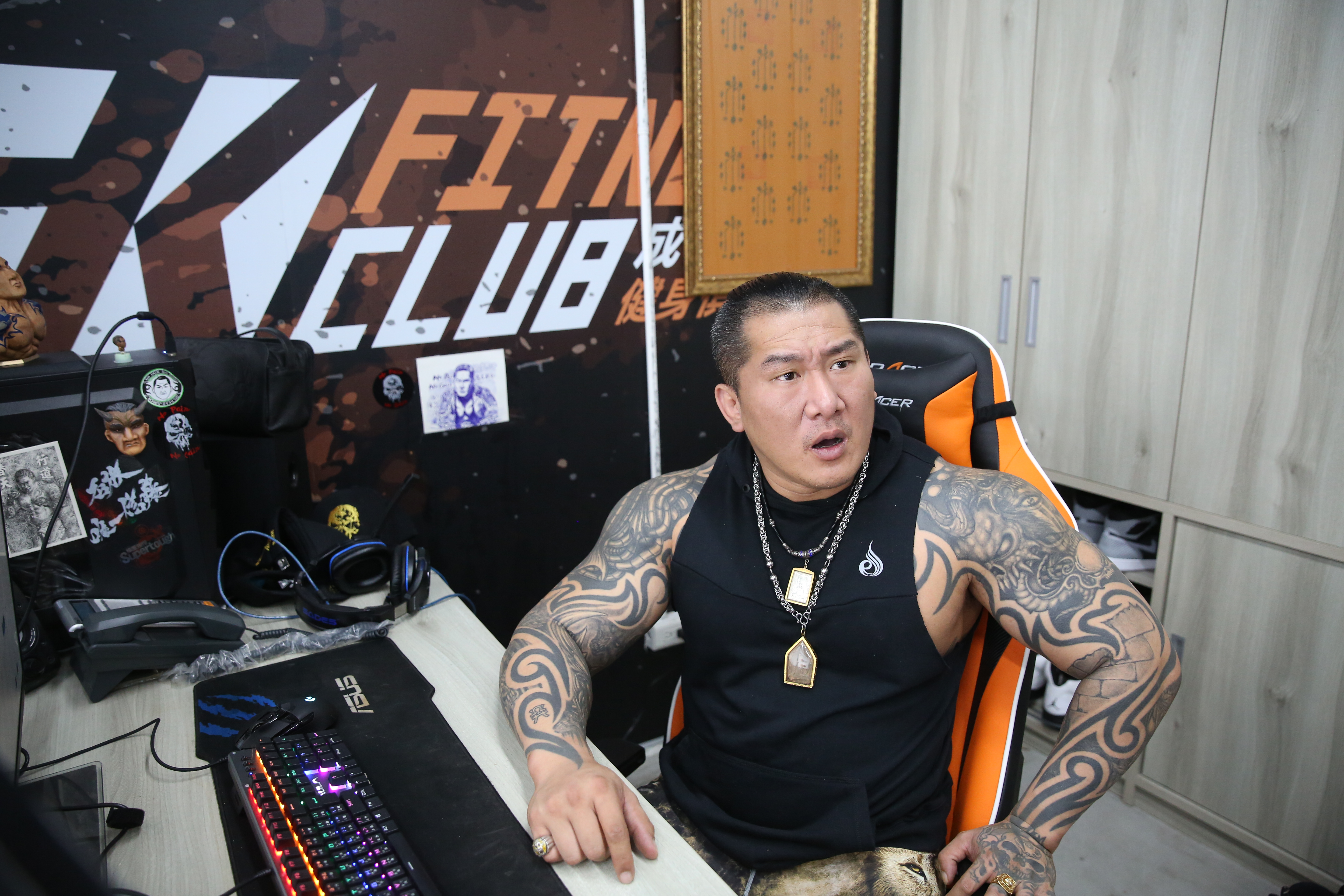 「館長」陳之漢日前被國民黨不分區立委候選人葉毓蘭批評，昨他開直播回嗆。圖為資料照。