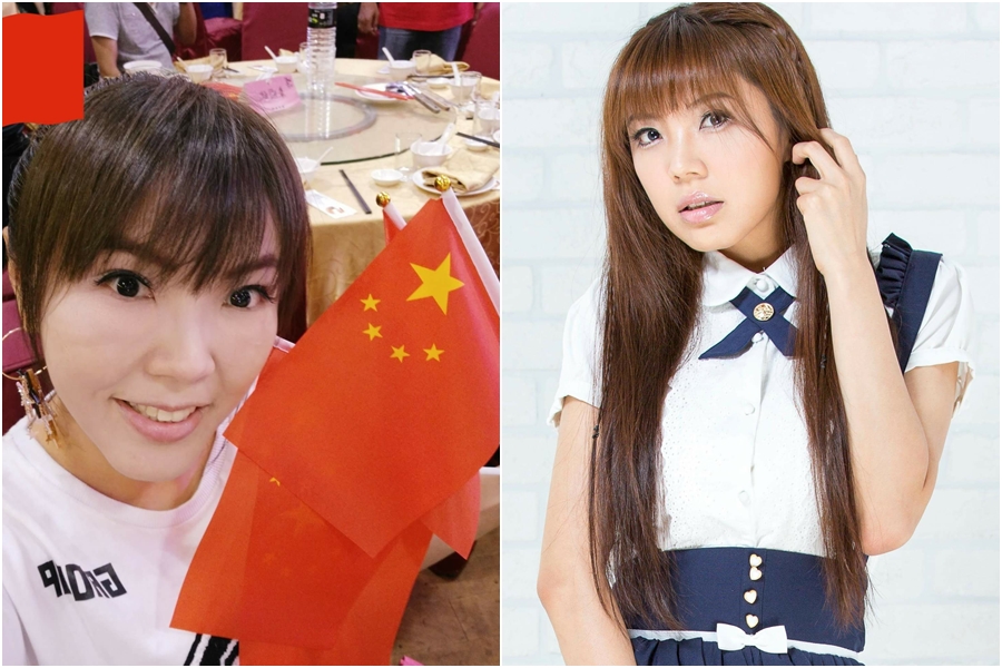 劉樂妍近年經常發表親中言論，但近期卻爆出自己被人要求包養的訊息。（翻攝劉樂妍微博）