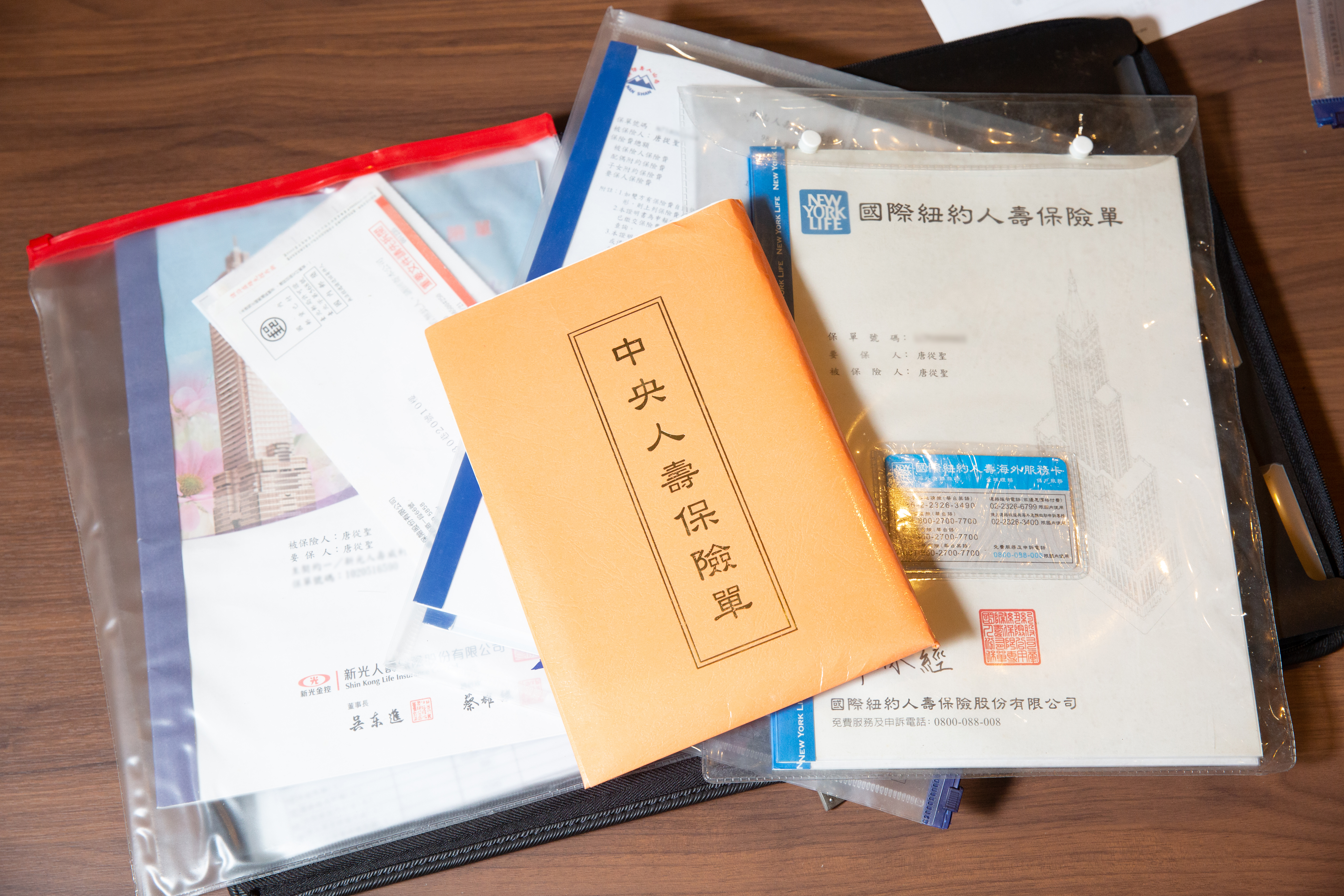 當兵時咬牙買下的第一張保單，唐從聖沒料到隔年退伍就因為氣胸開刀而派上用場。