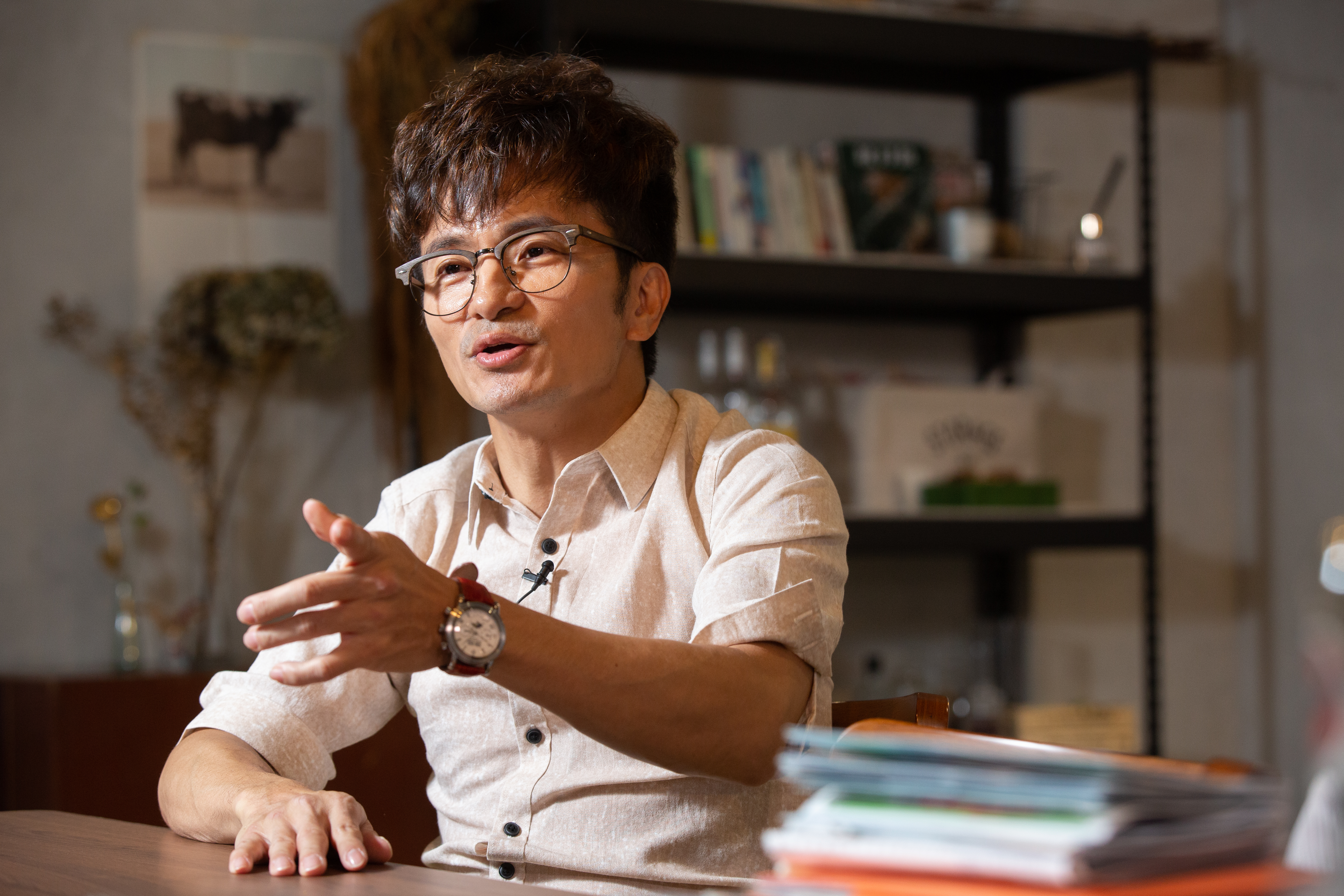 唐從聖經歷父母失智的照顧過程，幫自己買好長照險，儘可能不想麻煩老婆和女兒。