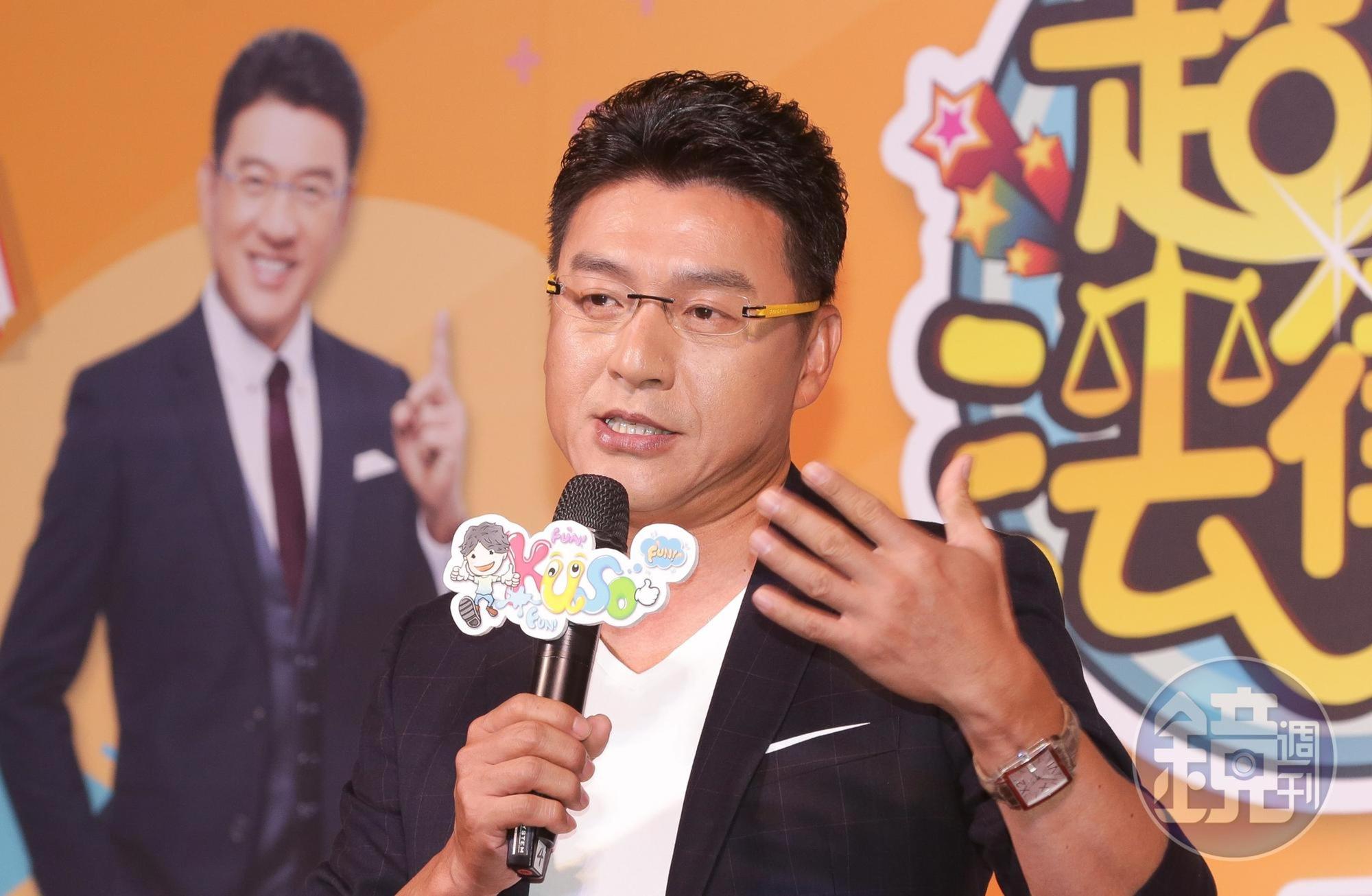 知名主持人、律師謝震武昨詢問韓陣營有關蔡正元喊抵制的議題。圖為資料照。