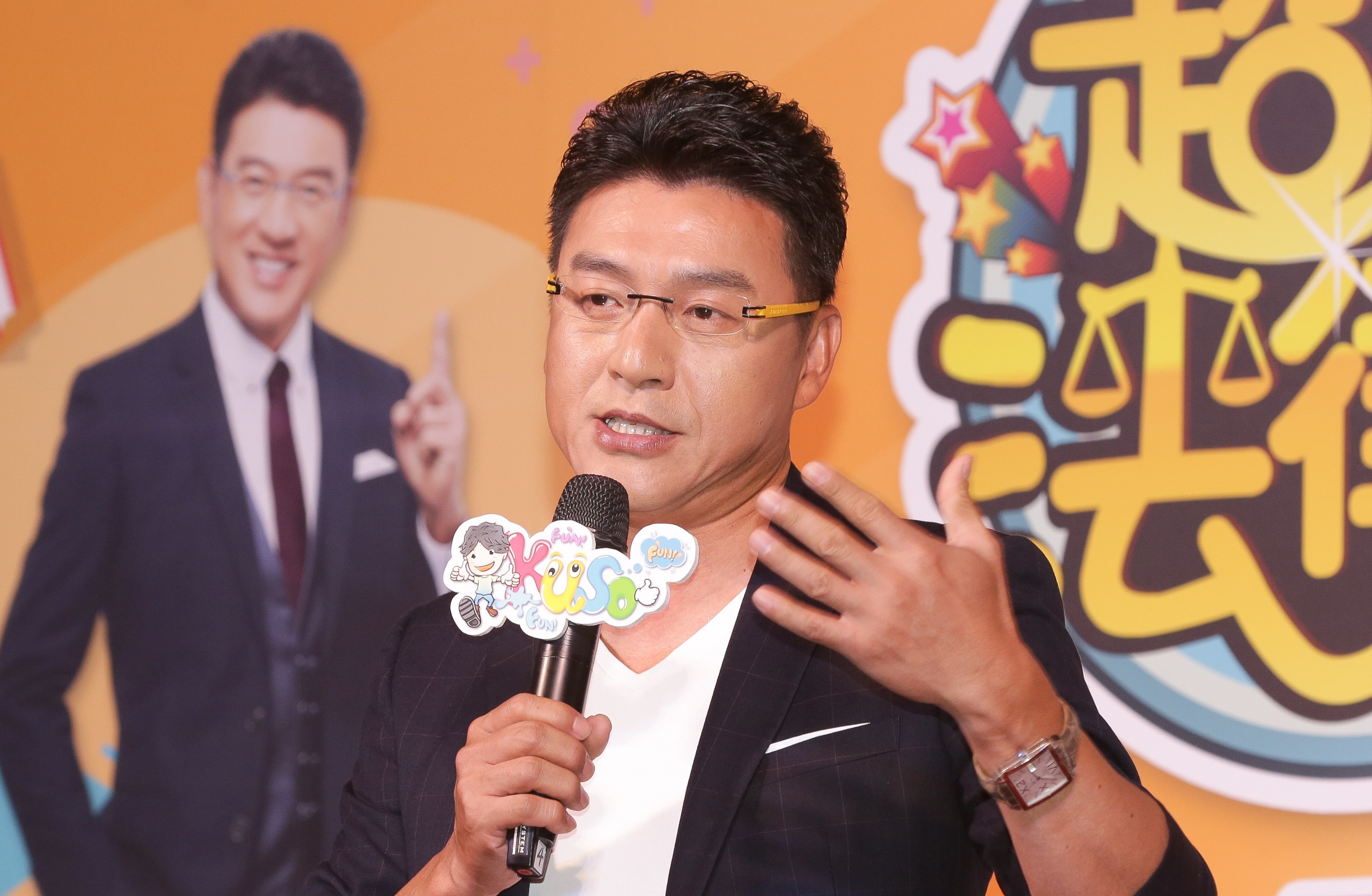 知名主持人、律師謝震武昨詢問韓陣營有關蔡正元喊抵制的議題。圖為資料照。