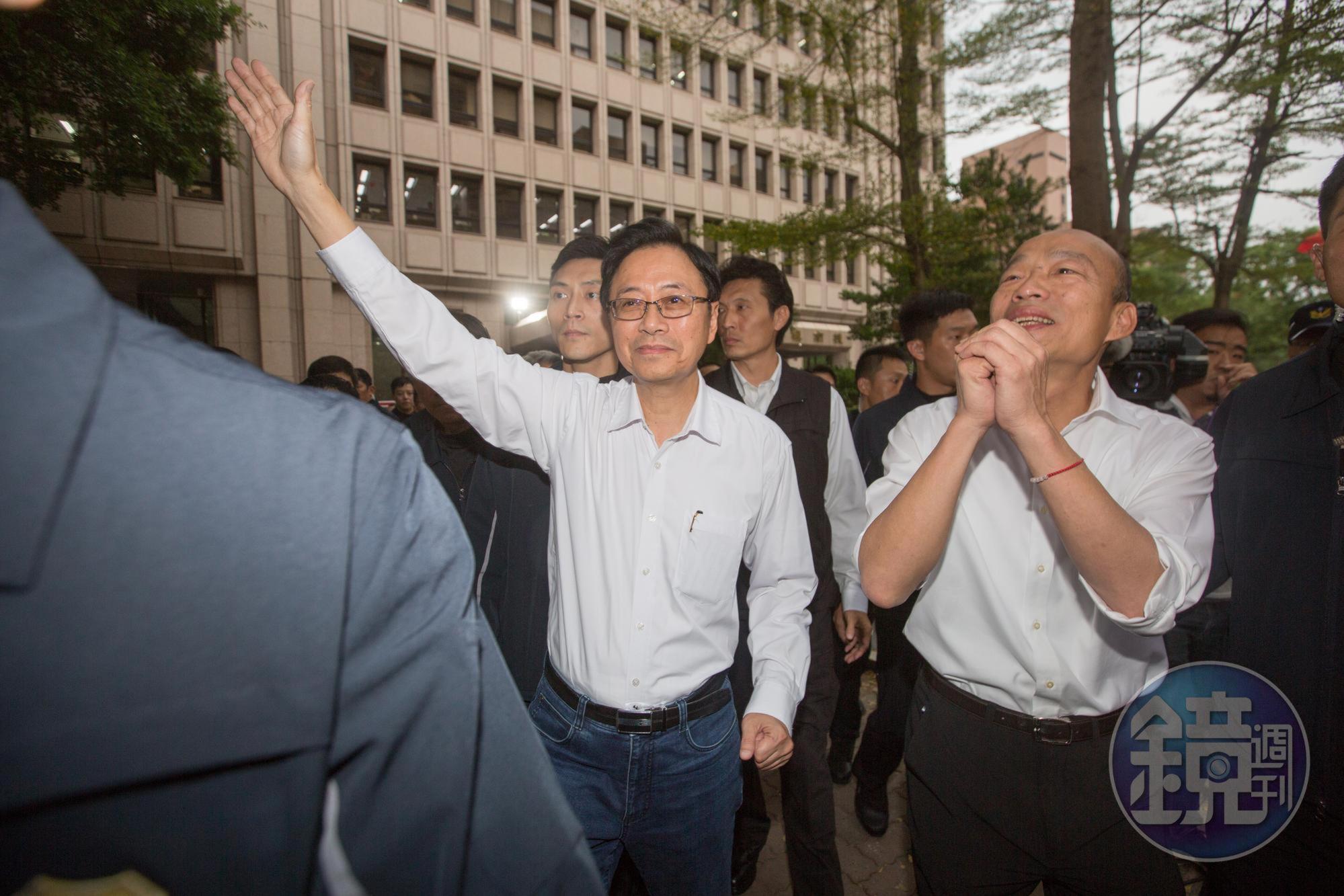 國民黨副總統參選人張善政談到大家都說韓國瑜是草包，但他不覺得。圖為資料照。
